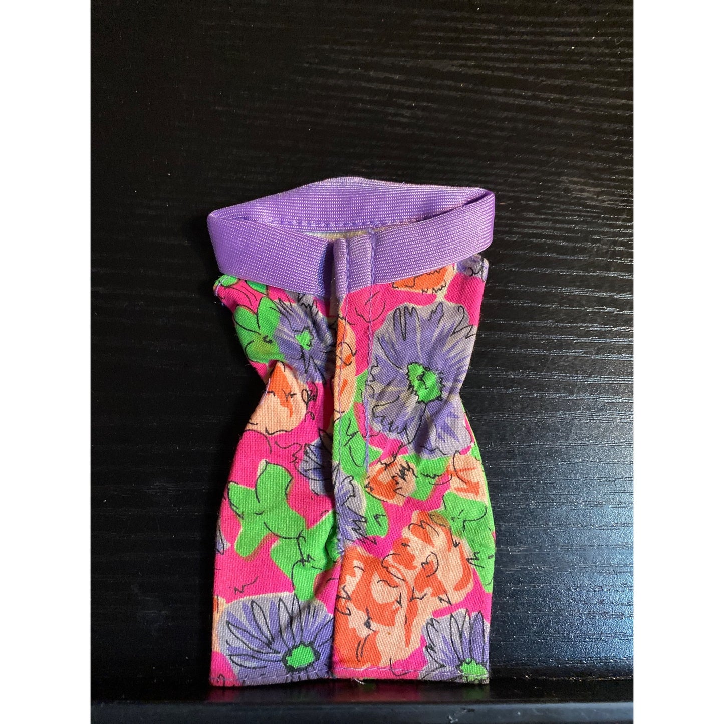 Barbie Fashion Favorites 870 Easy To dress 1992 Purple Floral Sheath Dress
