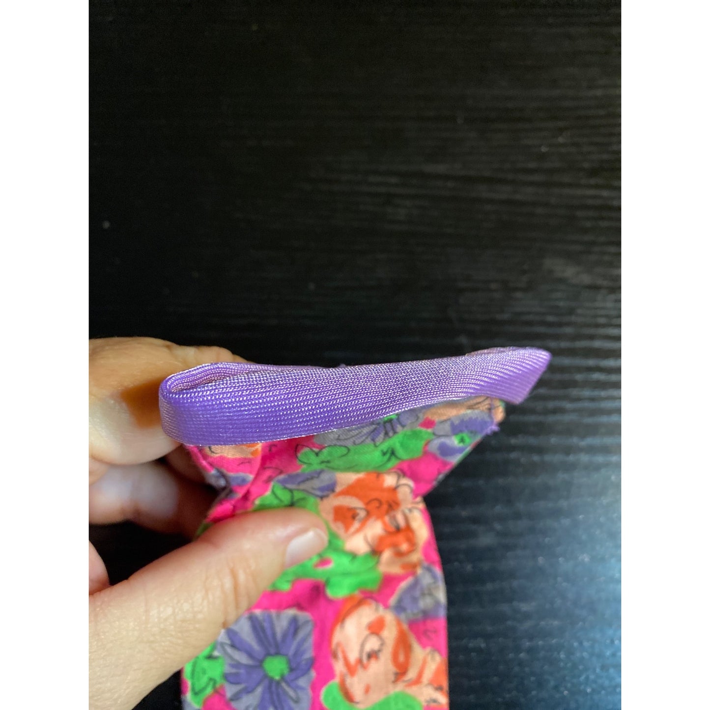 Barbie Fashion Favorites 870 Easy To dress 1992 Purple Floral Sheath Dress