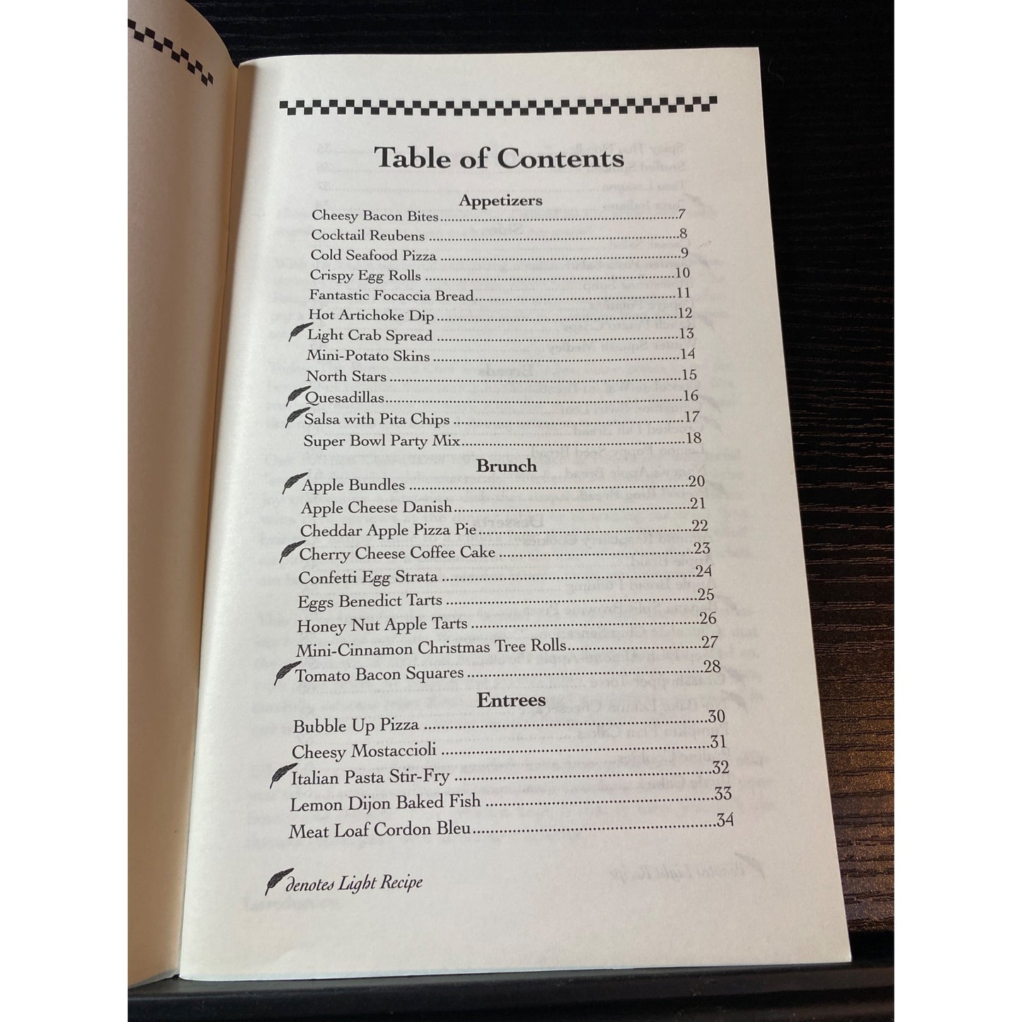 The Pampered Chef Favorites II Recipe 1994 Cookbook Booklet