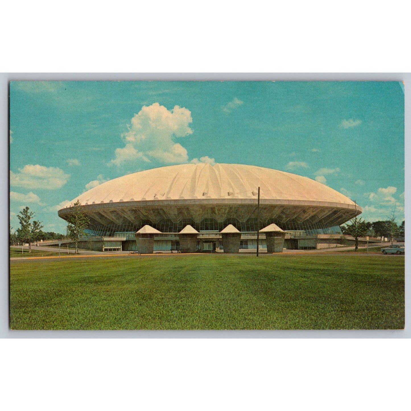 Champaign Urbana IL University Of Illinois Assembly Hall Postcard Dexter Press