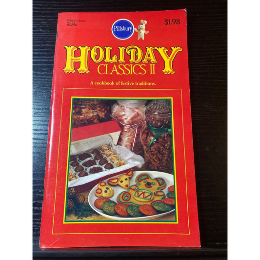 Pillsbury Holiday Classics II Cookbook Booklet Festive Recipes 1983