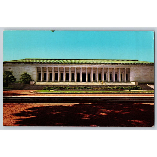 Toledo OH Ohio Museum of Art Chrome Postcard Buckeye News