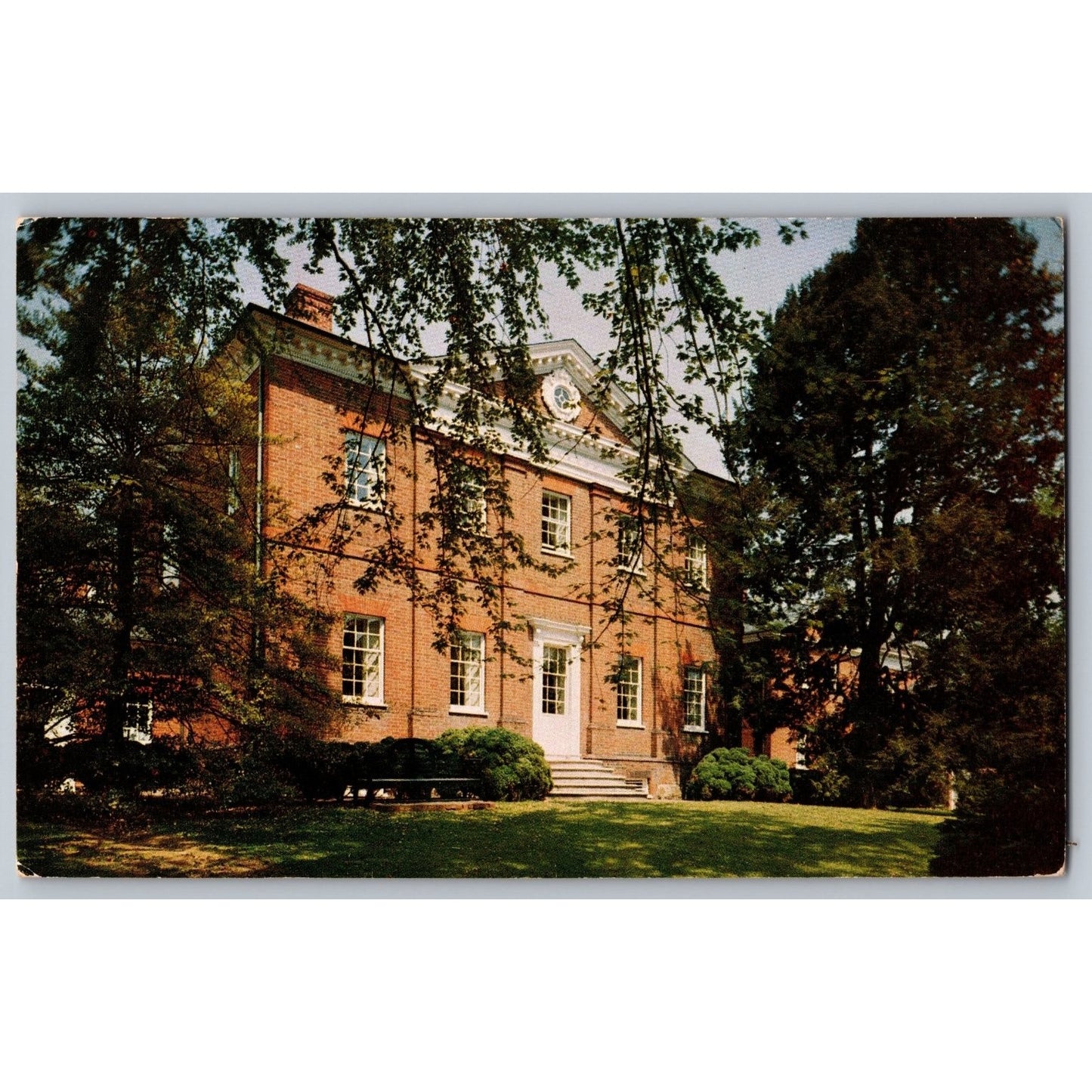 Annapolis MD Maryland Hammond Harwood House Chrome Postcard Unused Walter Miller