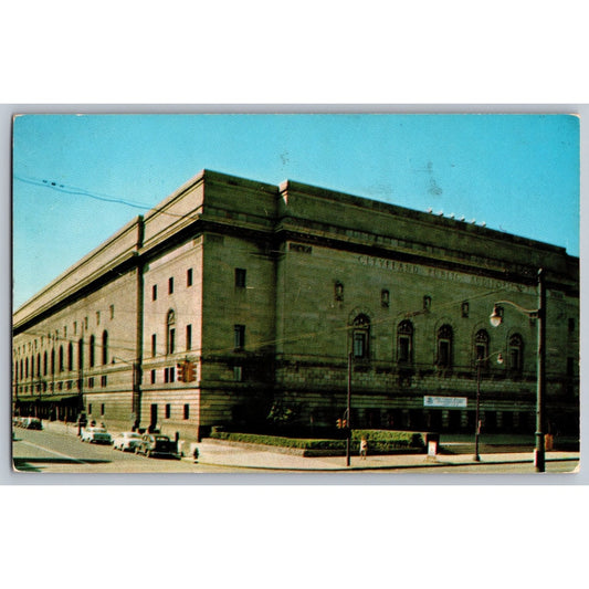 Clevenland OH Ohio Public Auditorium Chrome Postcard Curt Teich