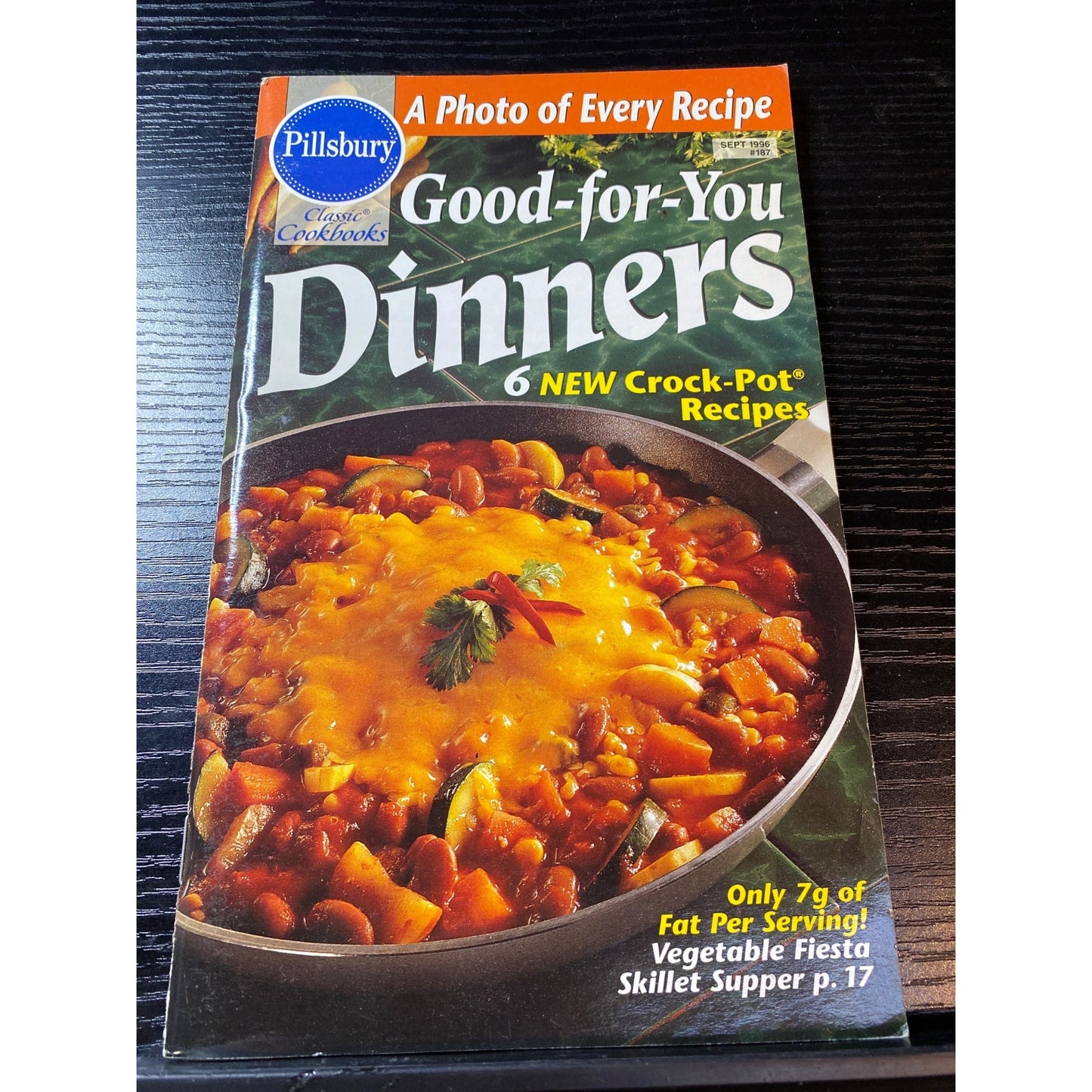 Pillsbury Good-For-You Dinners Cookbook 1996 Booklet 6 Crock-Pot Recipes