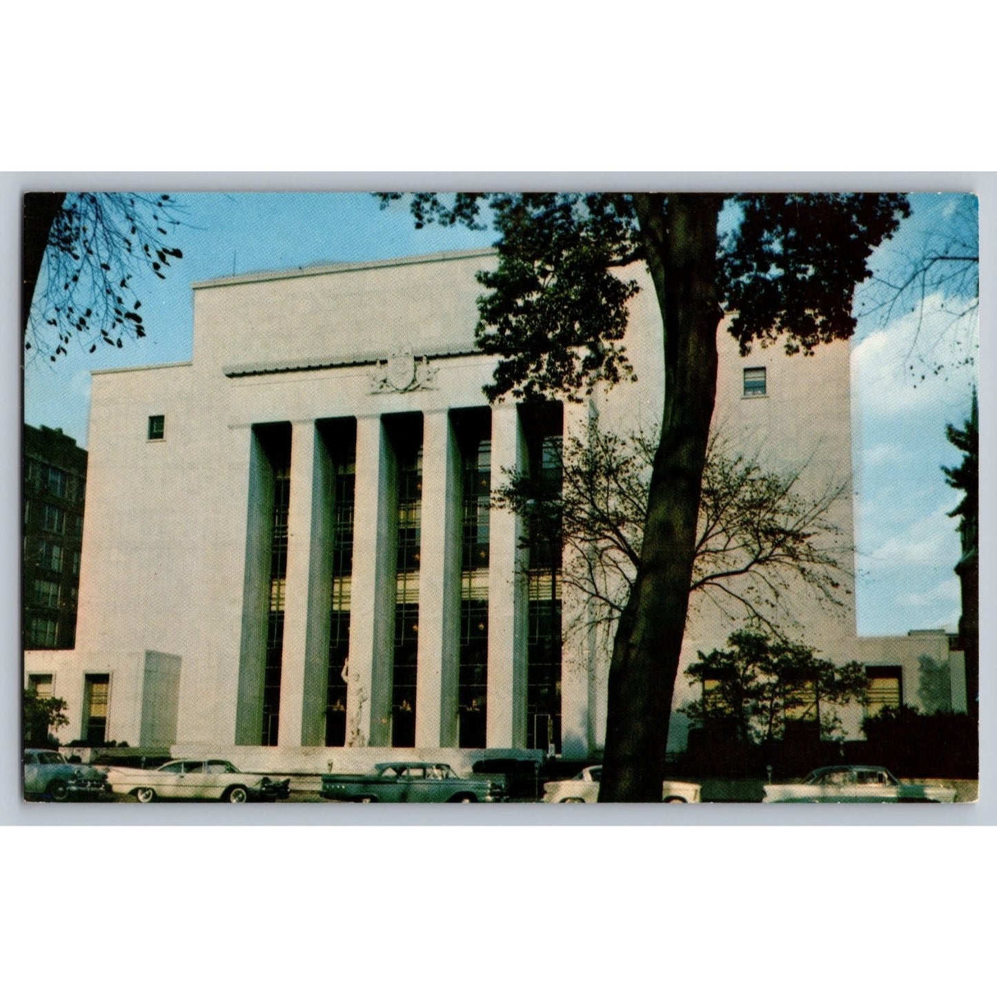 Harrisburg PA Pennsylvania Dauphin County Court House Chrome Postcard Ektachrome