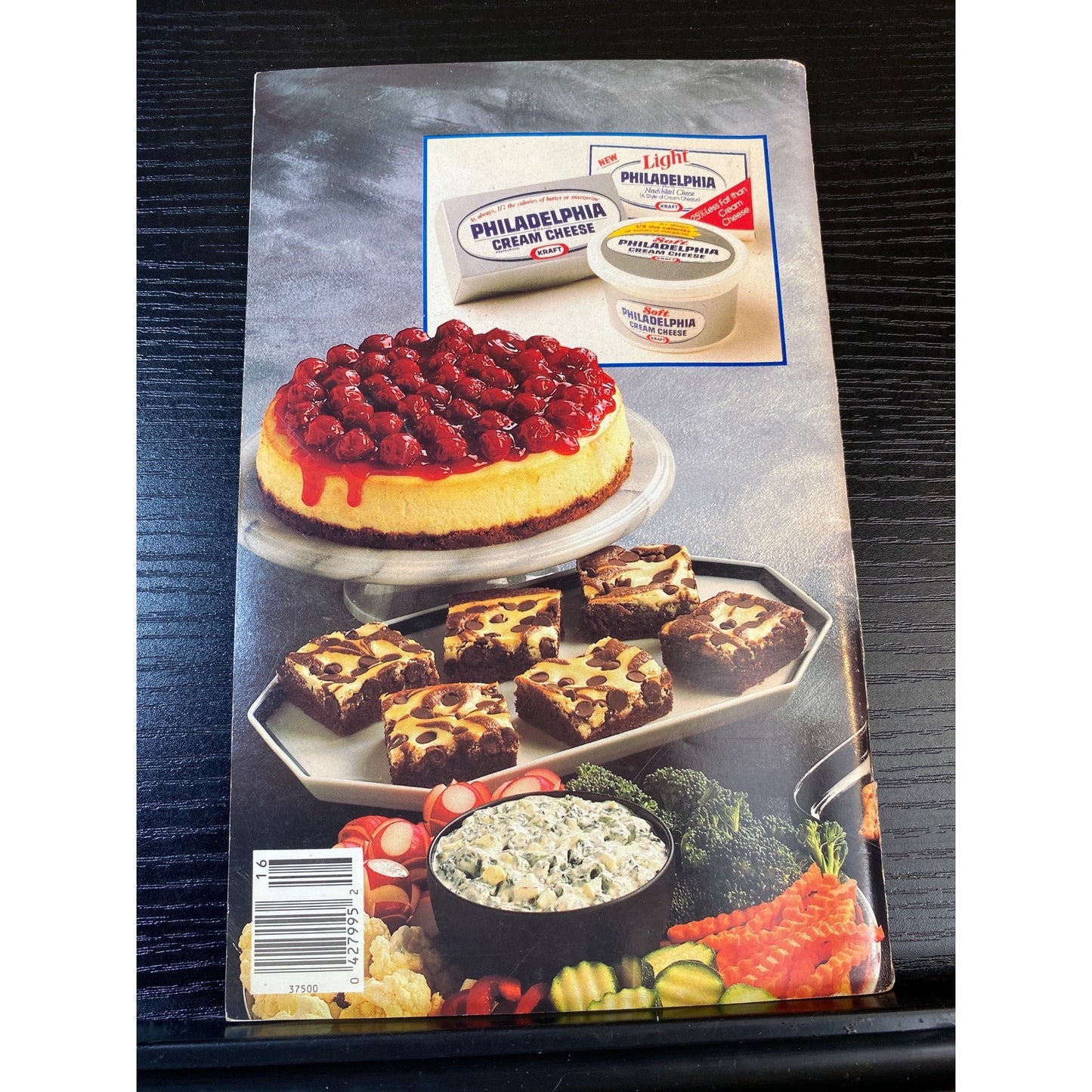 Favorite Recipes Philadelphia Brand Cream Cheese Kraft Cookbook Booklet 1988