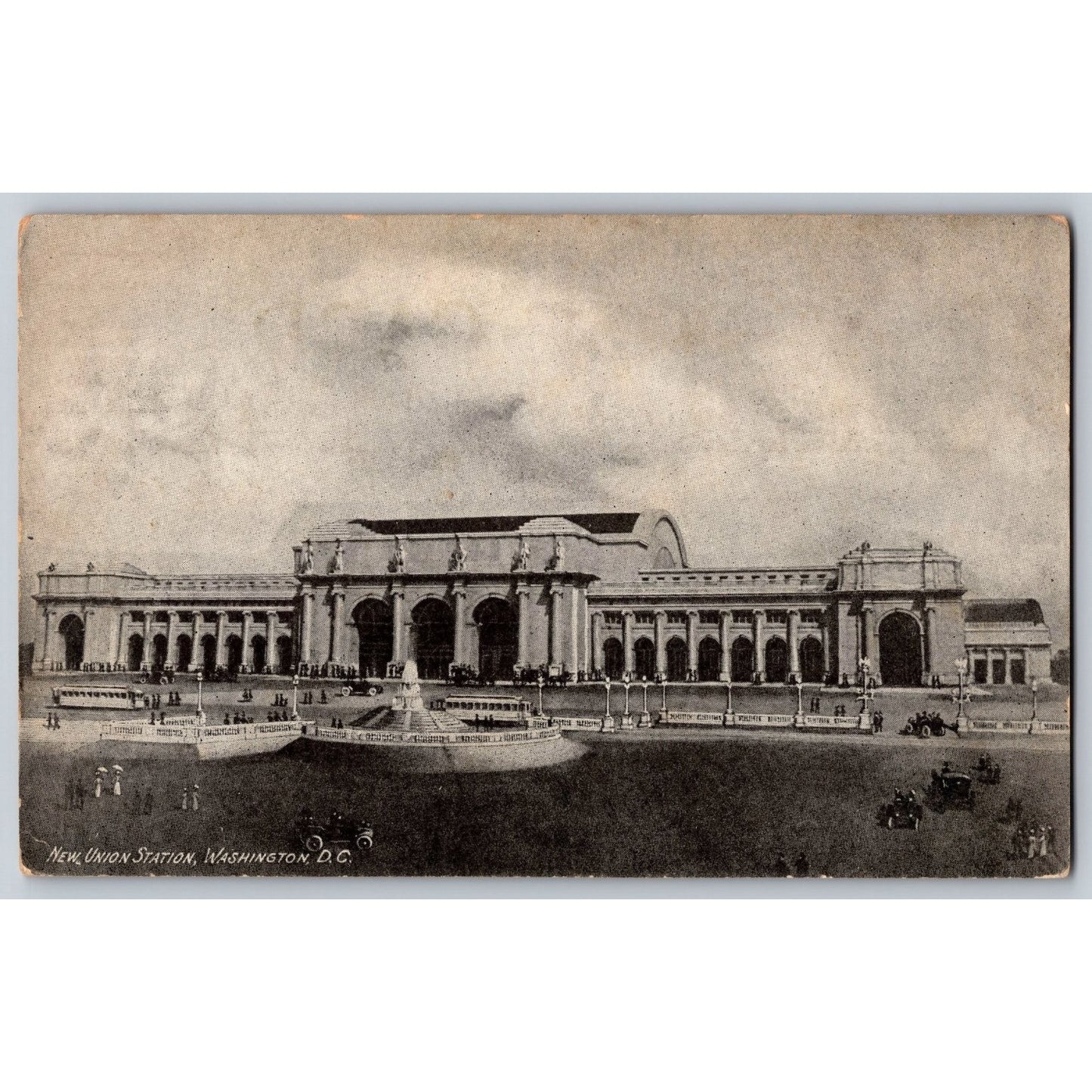 Washington DC New Union Station Early 1900s Divided Back Postcard
