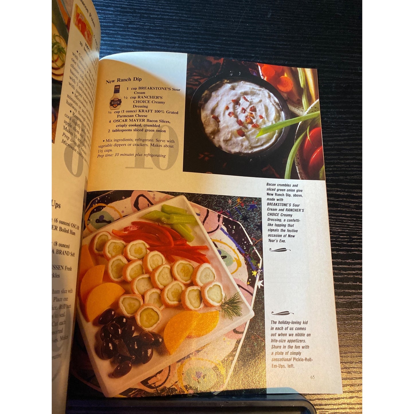 Kraft General Foods Holiday Homecoming Magazine 1991 Seasonal Recipes Decorating