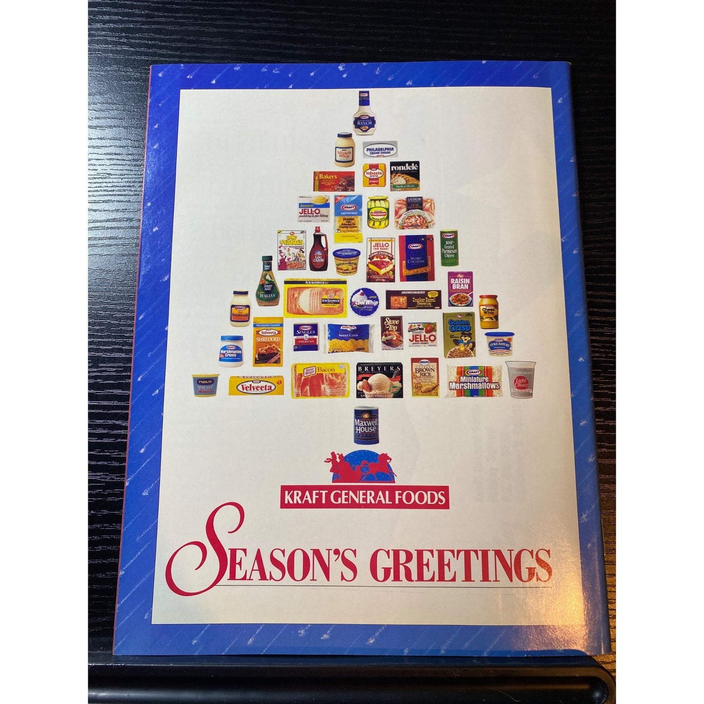 Kraft General Foods Holiday Homecoming Magazine 1991 Seasonal Recipes Decorating