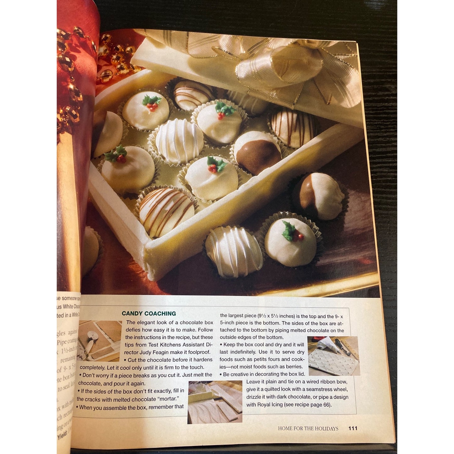Southern Living Home For The Holidays Magazine 1997 Festive Recipes Decorating