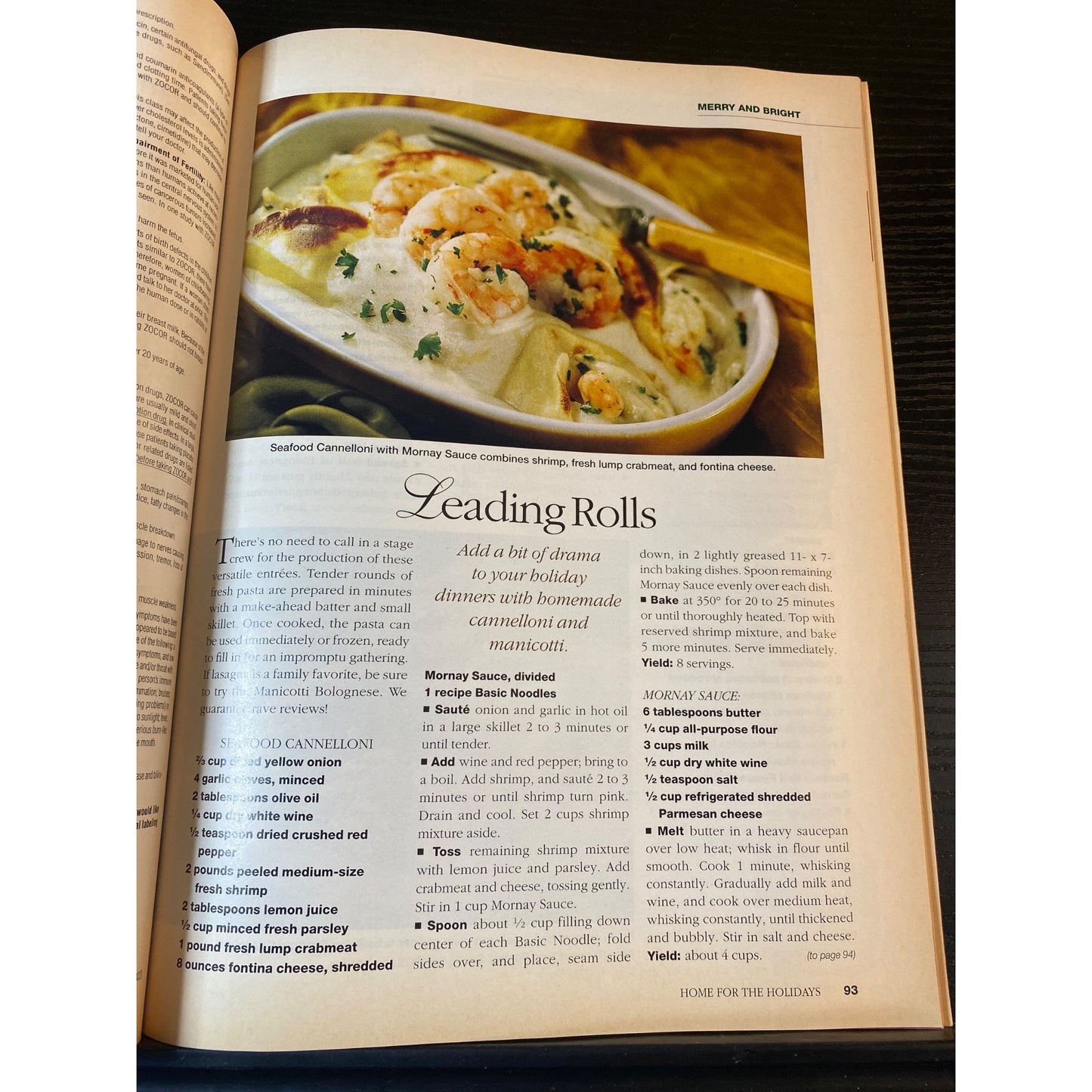 Southern Living Home For The Holidays Magazine 1997 Festive Recipes Decorating