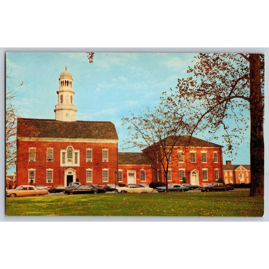 Dover DE Delaware Old State House Chrome Postcard HS Crocker Co