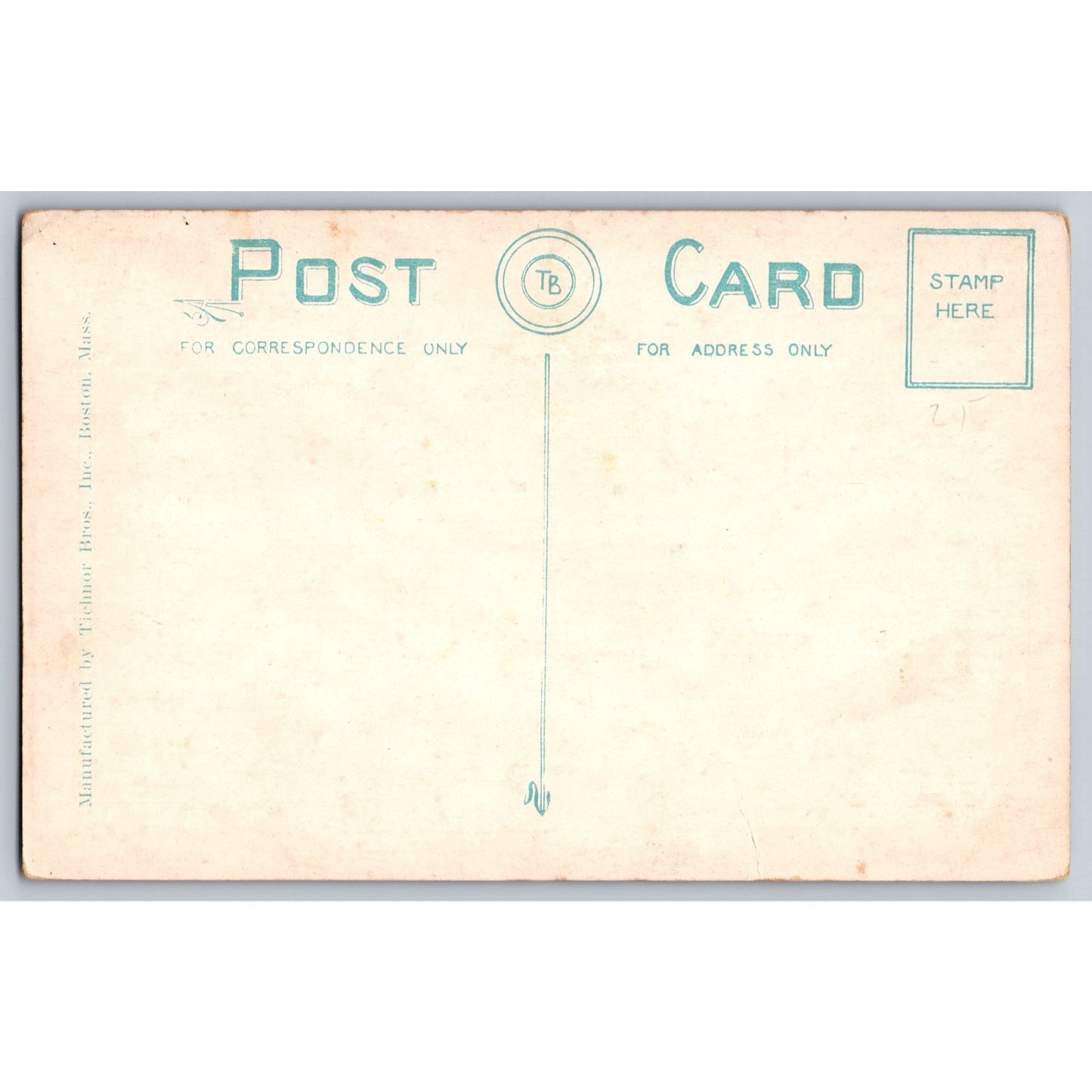 Boston MA Massachusetts State House Divided Back Postcard Unused Tichnor Bros
