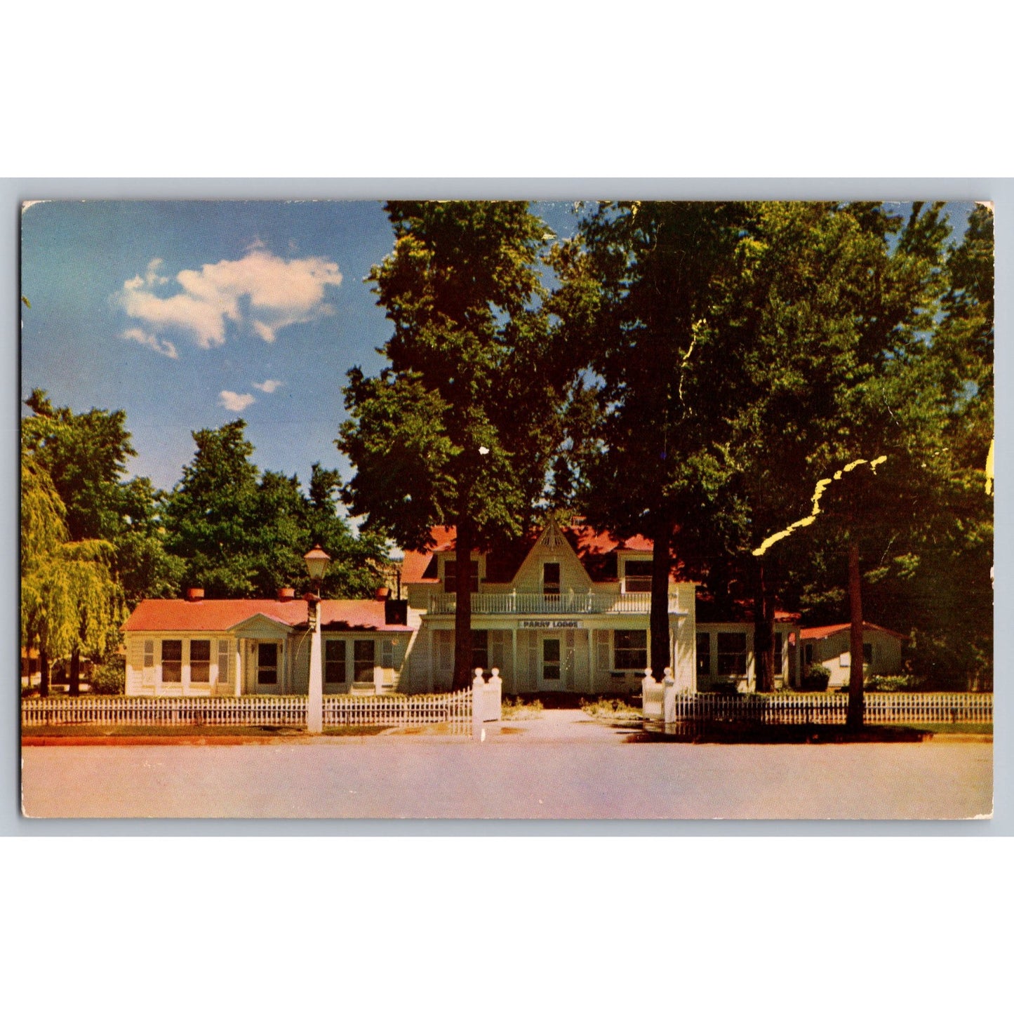 Kanab UT Utah Parry Lodge Chrome Postcard Kodachrome Unused
