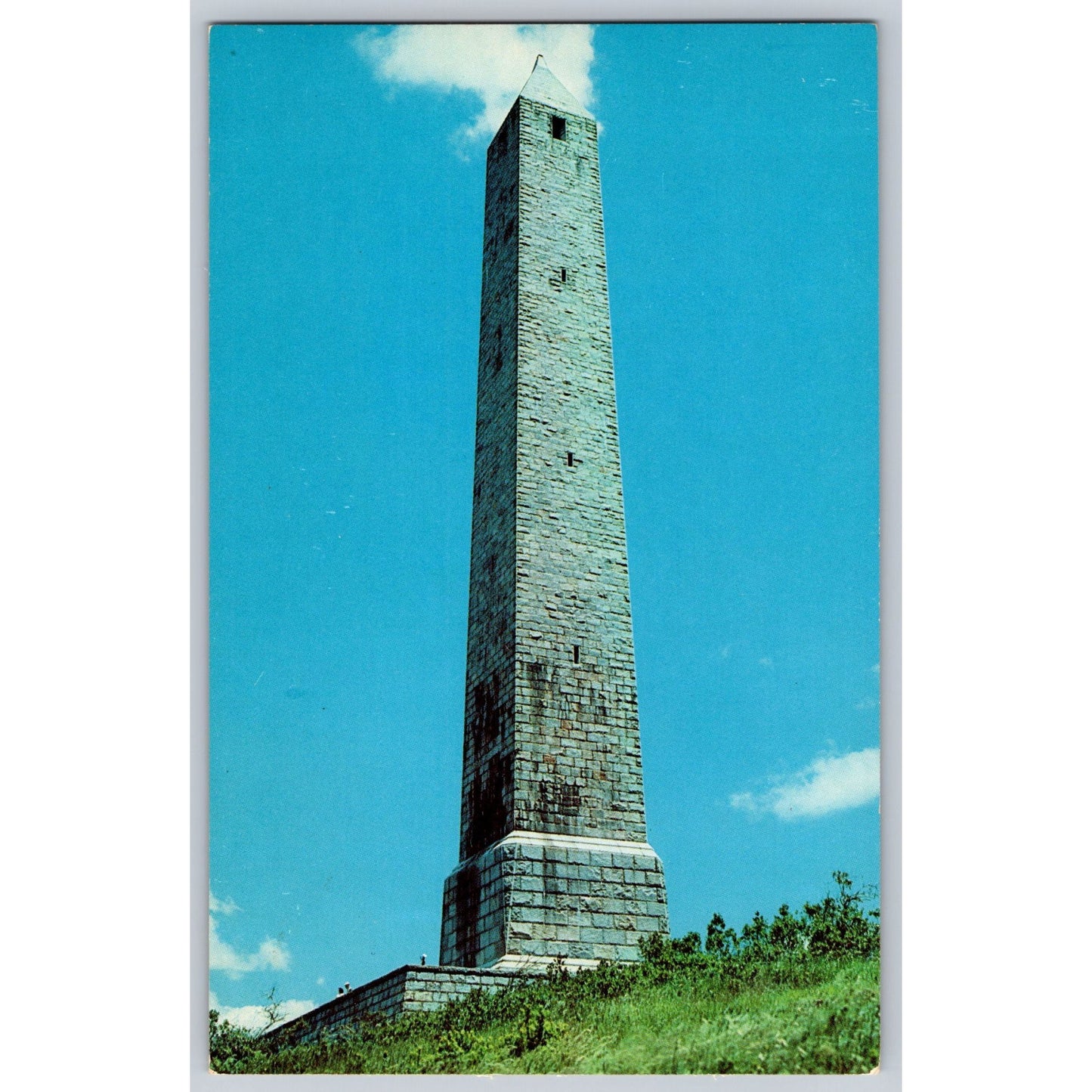 High Point State Park NJ New Jersey Monument Chrome Postcard Unused