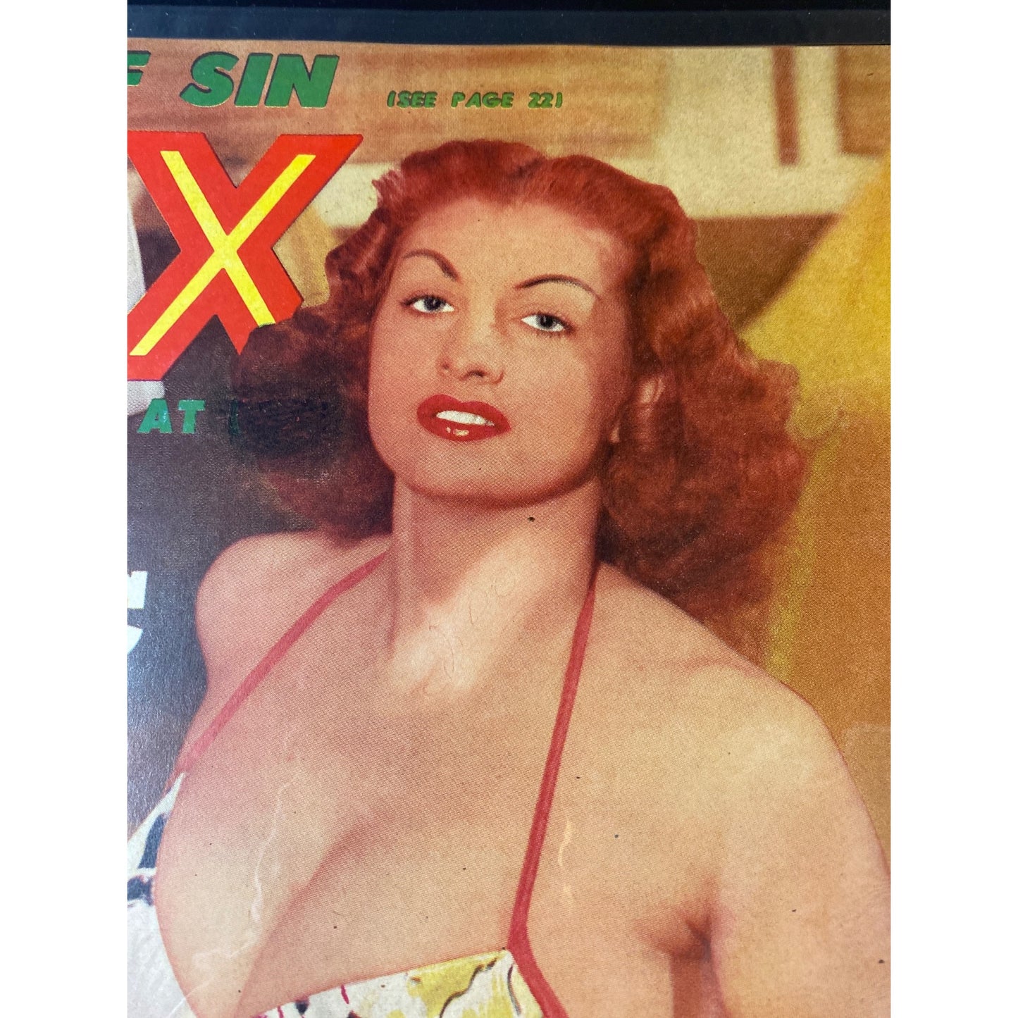 City Of Sin Pix Magazine May 1957 Atomic Blonde Cover Tempest Storm Mid-Century