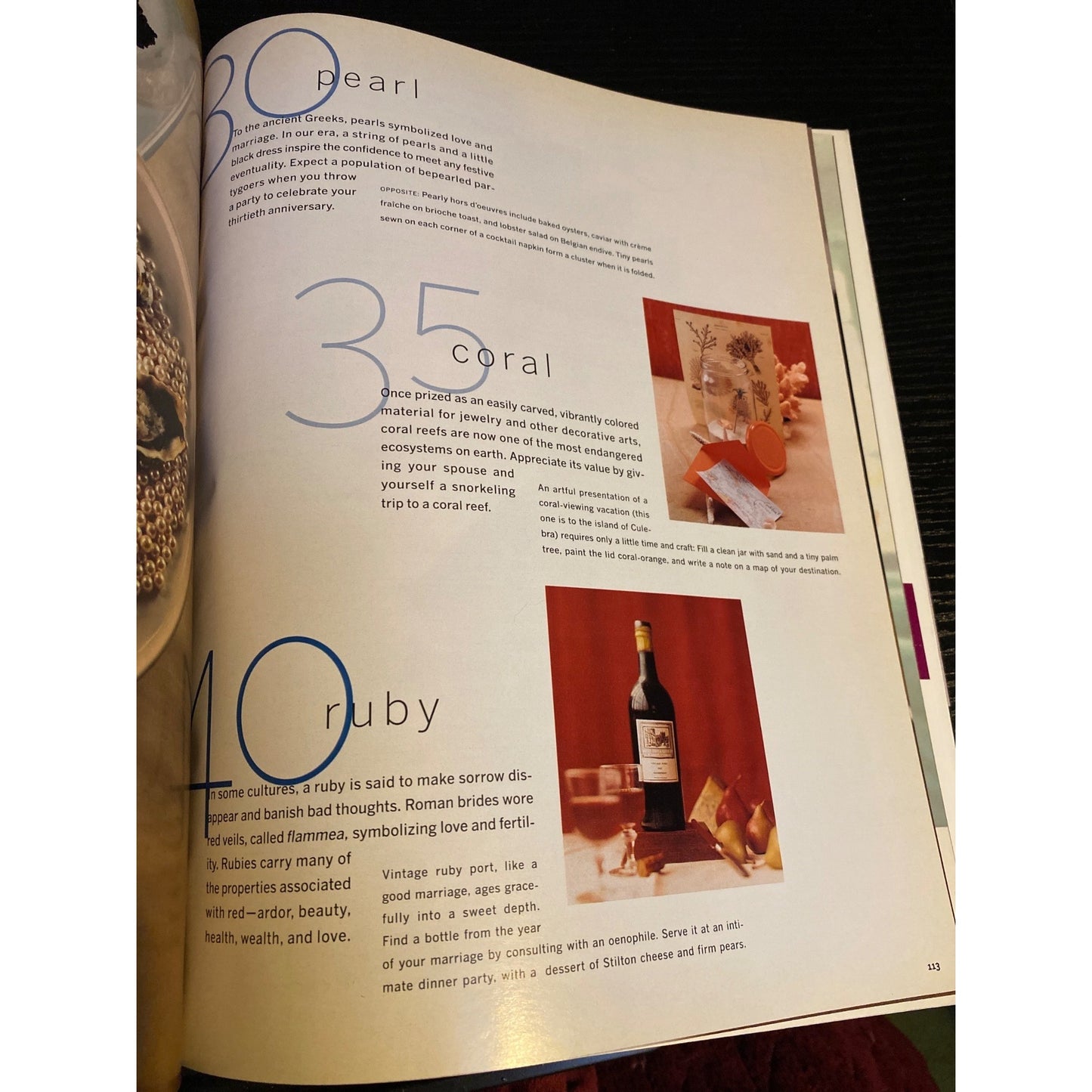 Martha Stewart Living Magazine #98 January 2002 Birthday & Anniversaries Issue
