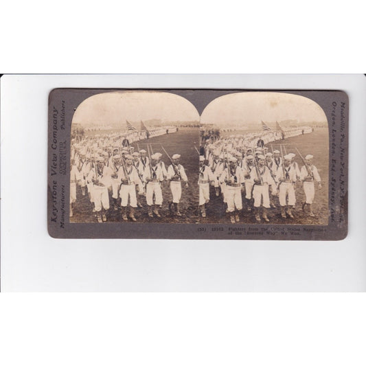 Fighters from the United States Navy Stereoview Keystone View Co. Military