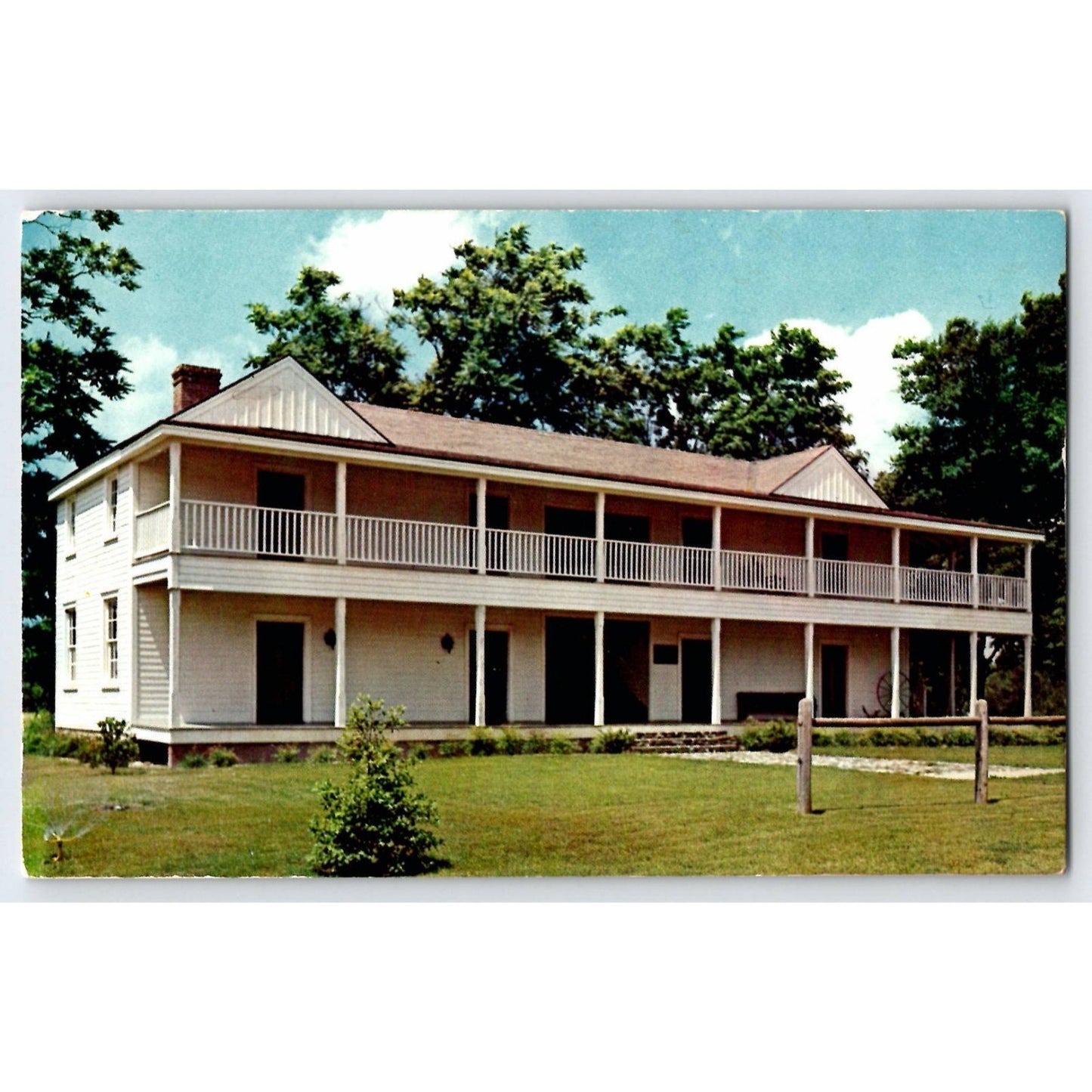 Postcard AR Arkansas Washington The Old Tavern Chrome Unused