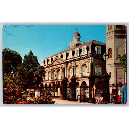 New Orleans LA Louisiana The Cabildo Chrome Postcard Unused Grant L Robertson