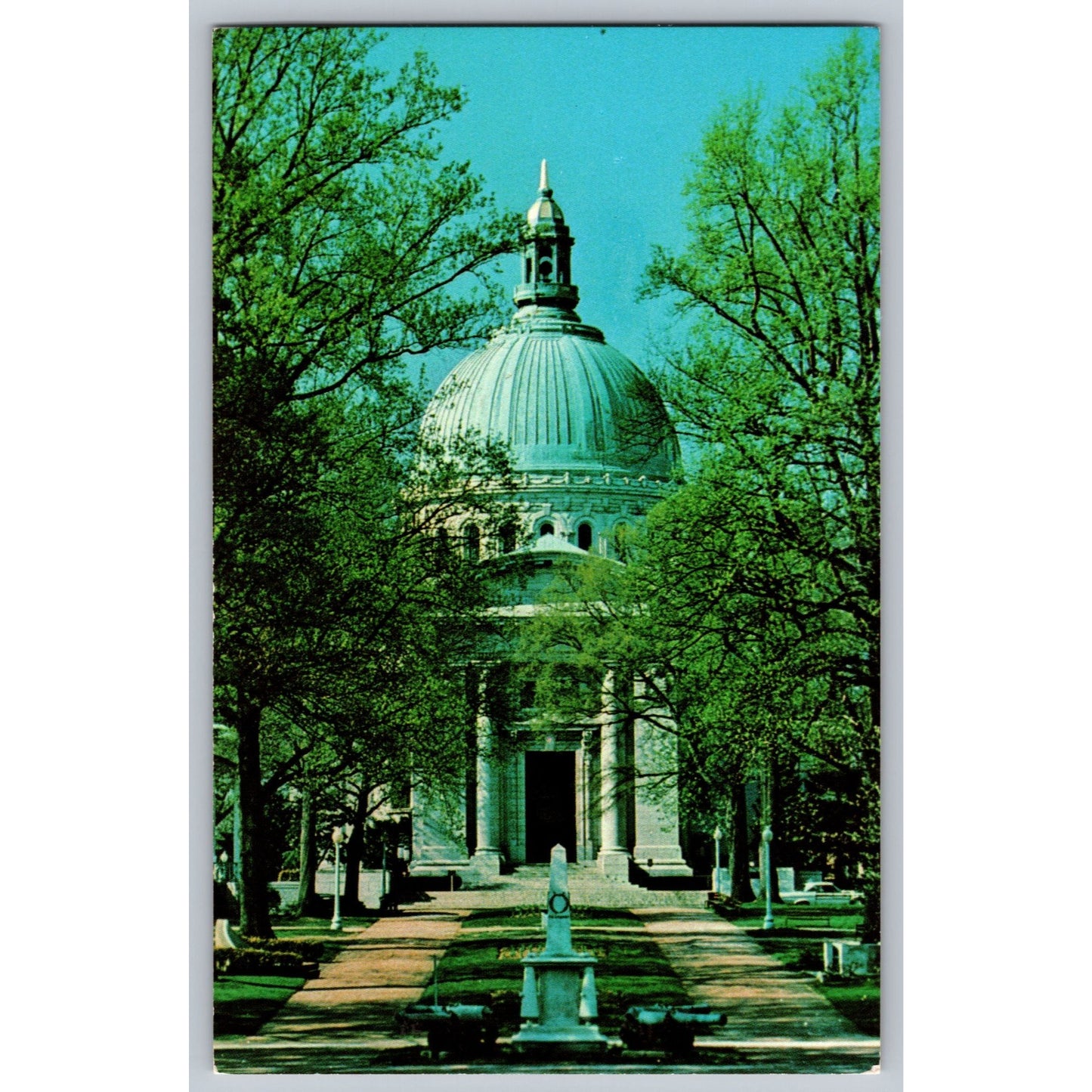 Annapolis MD Maryland Naval Academy Chapel Chrome Postcard Unused