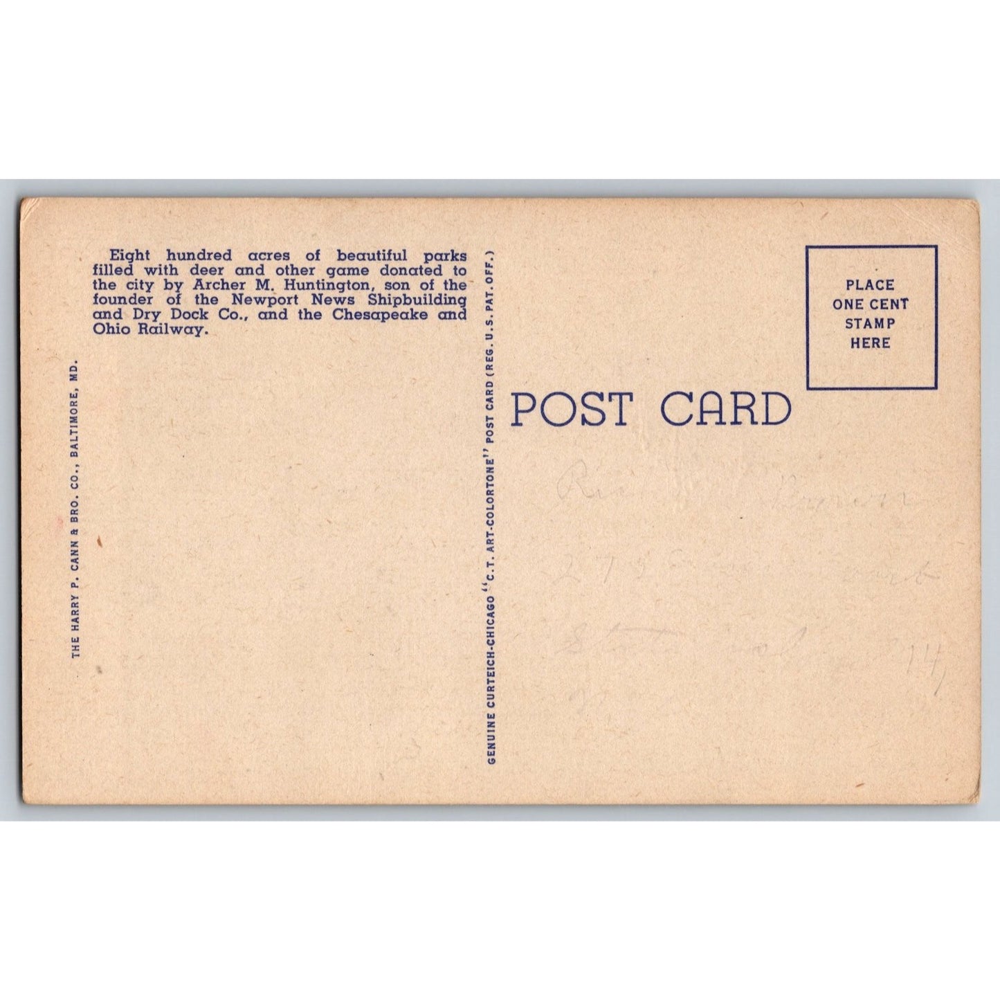 Newport News VA Virginia Mariner's Museum Aerial View White Border Postcard