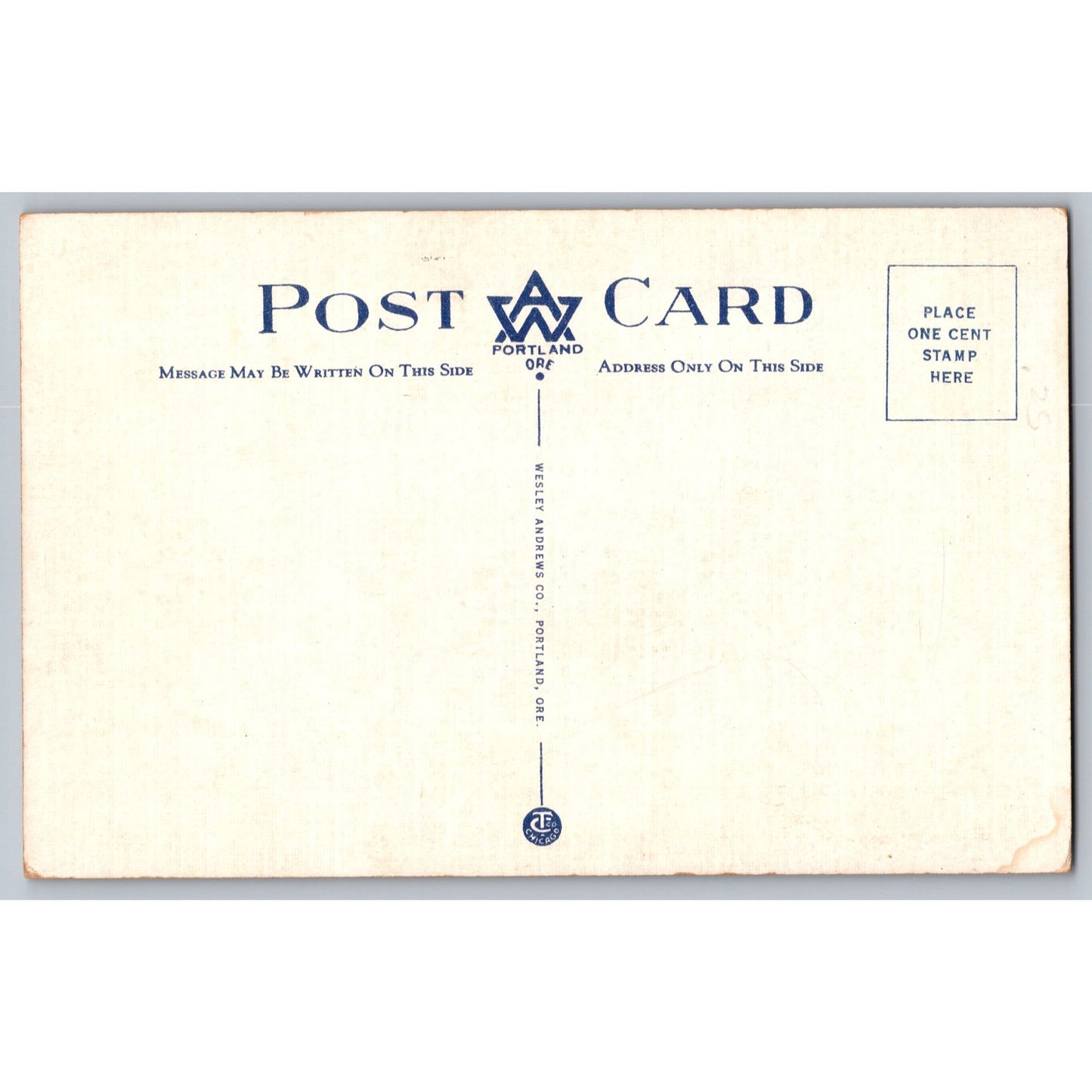 Corbett OR Oregon Vista House Crown Point Columbia River Highway 1920s Postcard