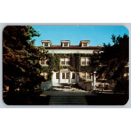 Allentown PA Pennsylvania Cedar Crest College William F Curtis Hall Dorm Postcard
