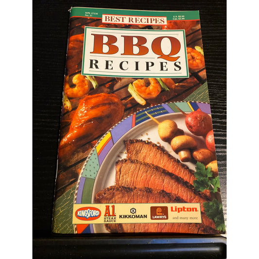 Best Recipes Cookbook Booklet BBQ Recipes 1995 Over 100 Grilling Recipes