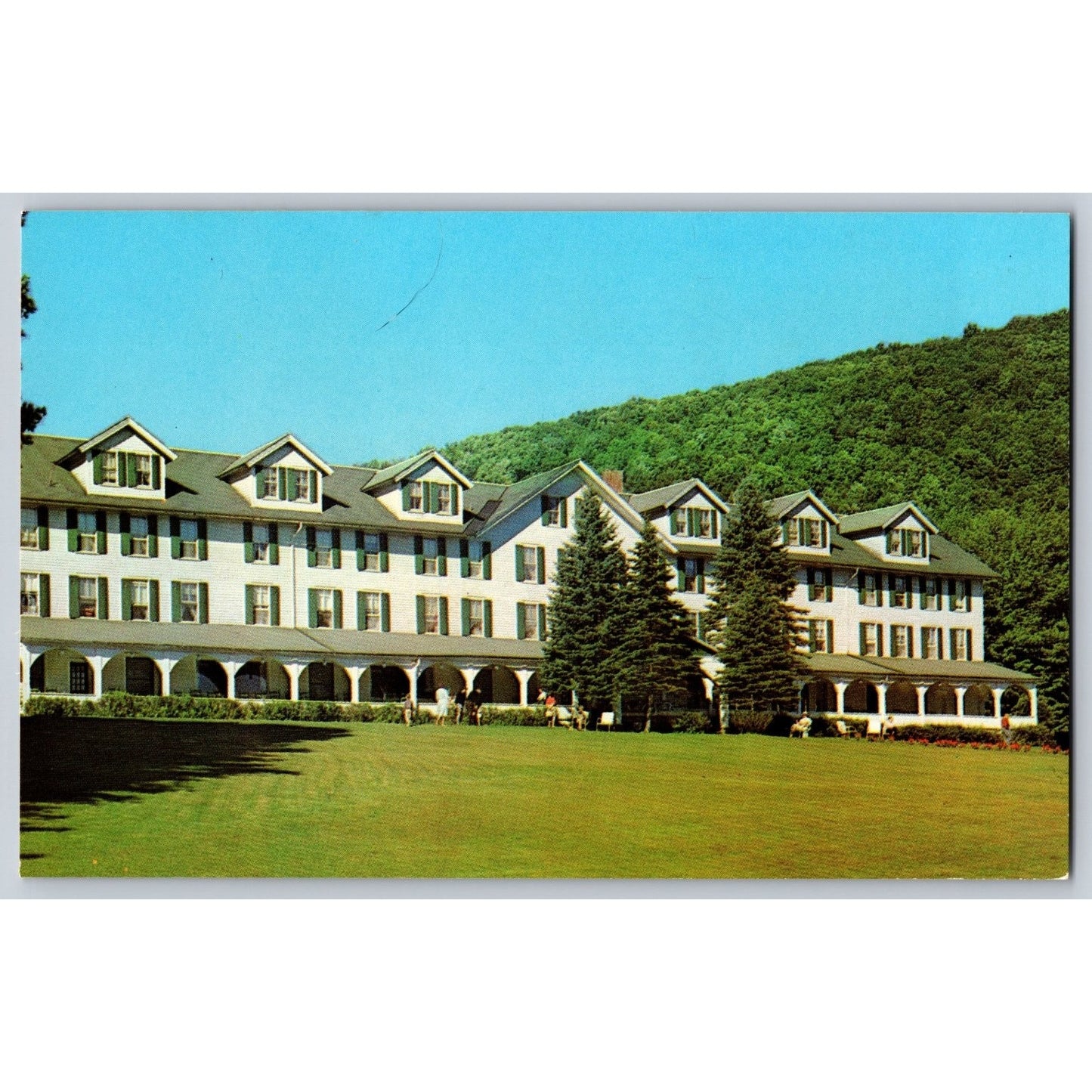 Roscoe NY New York Campbell Inn Resort Chrome Postcard Unused Magi Kolor