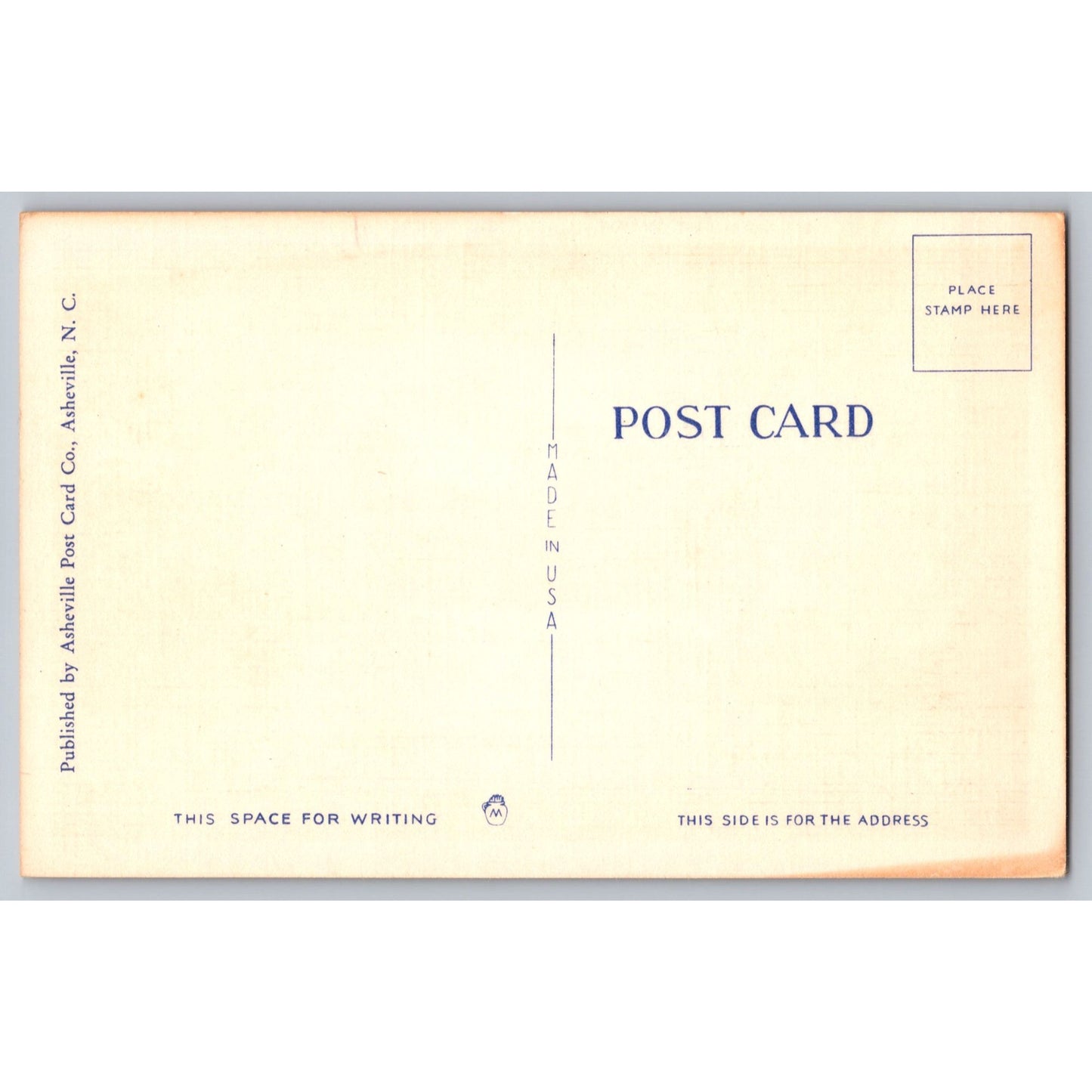 Hendersonville NC North Carolina Moonlight On Lake Kanuga White Border Postcard