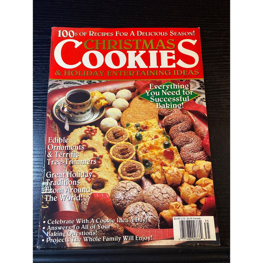 Christmas Cookies & Holiday Entertaining Ideas Magazine Vol. 1 No. 1 1992 Country Accents