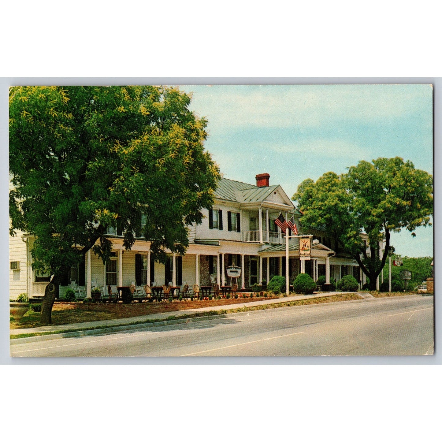 Middletown VA Virginia Wayside Inn Route 11 Chrome Postcard Unused