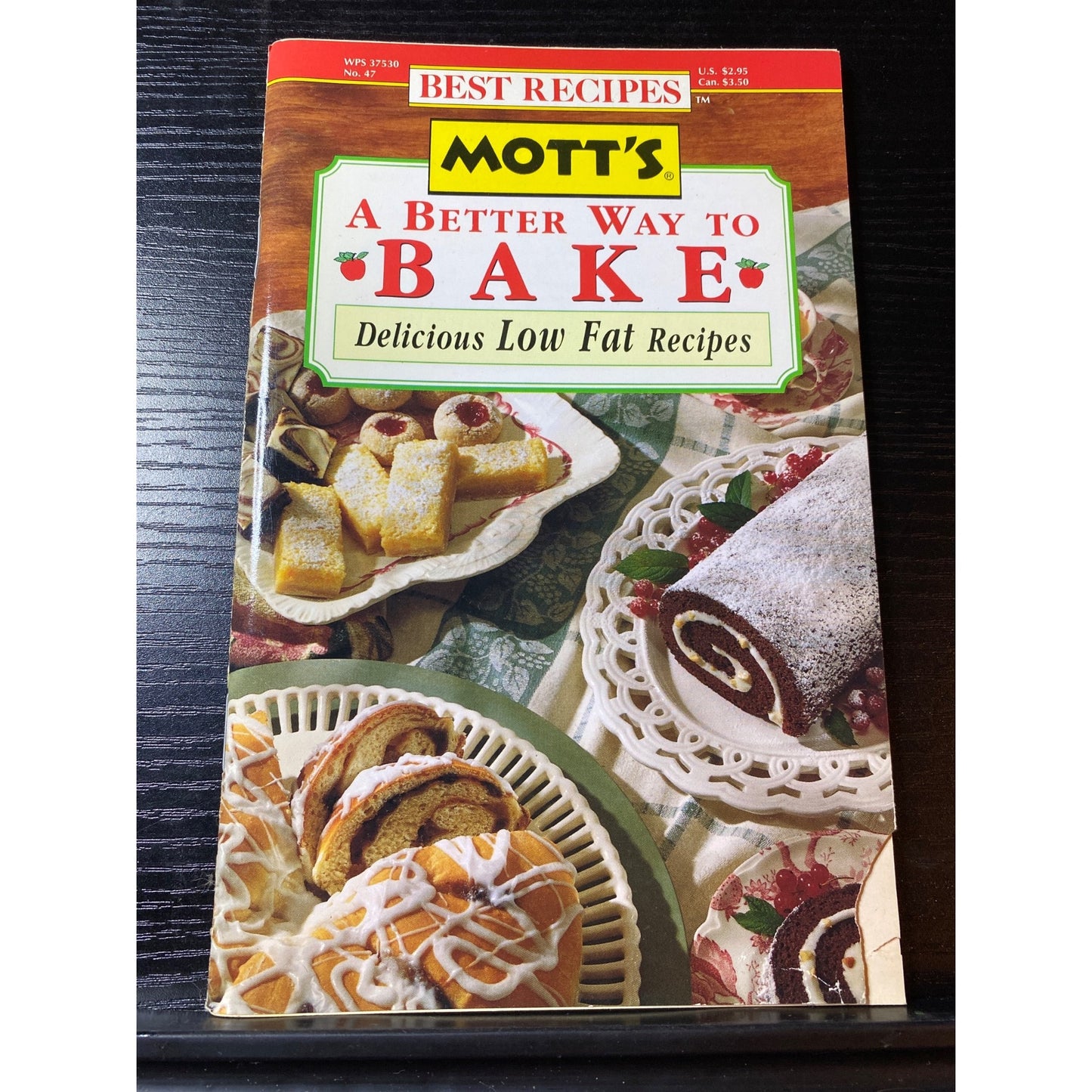 Motts A Better Way To Bake Delicious Low Fat Recipes Cookbook Booklet 1994