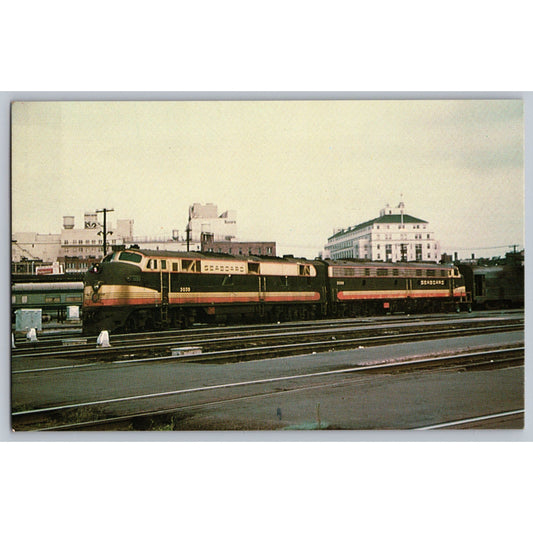 Atlanta GA Seaboard Air Line Railroad Silver Comet Terminal Station Postcard