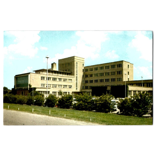 Greenwood MS Mississippi Leflore Hospital Chrome Postcard Unused
