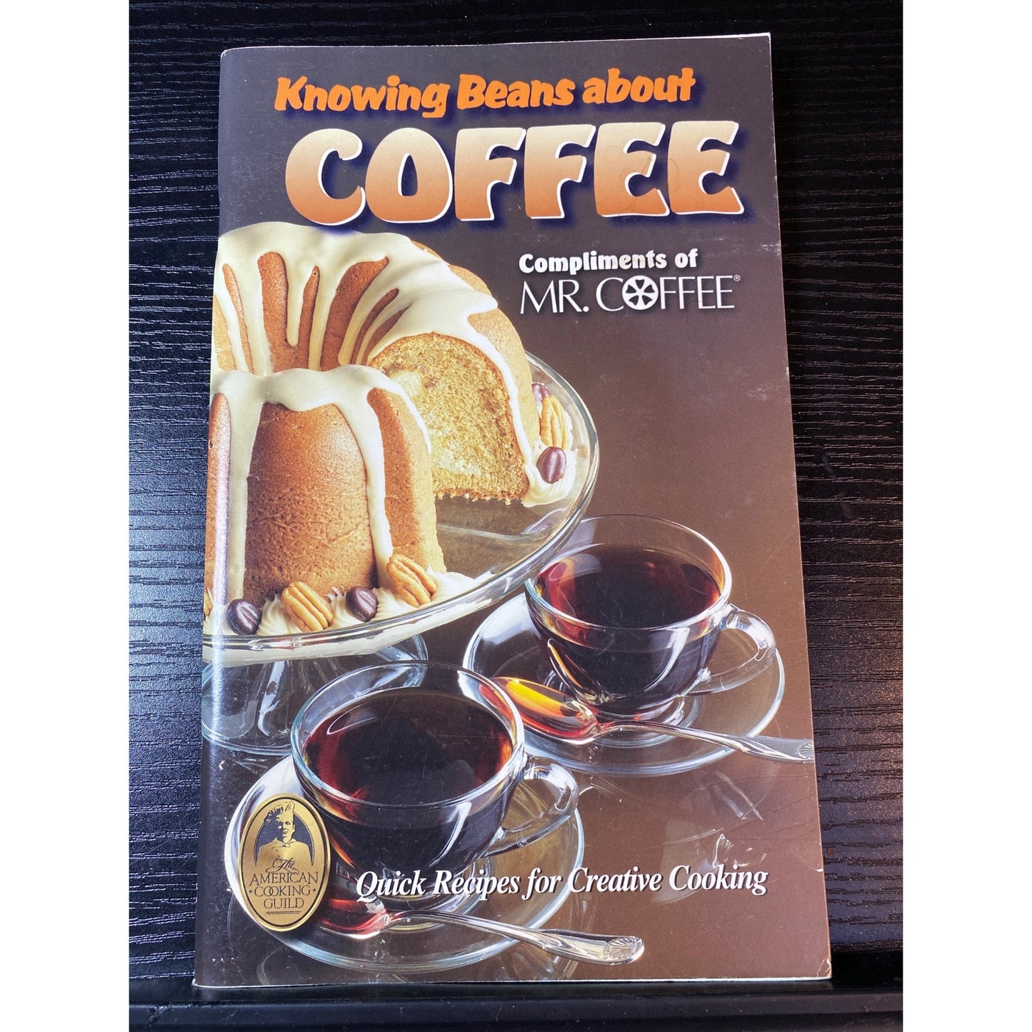 Knowing Beans About Coffee Recipe Cookbook Booklet  Joan Korenblit Kathie Janger