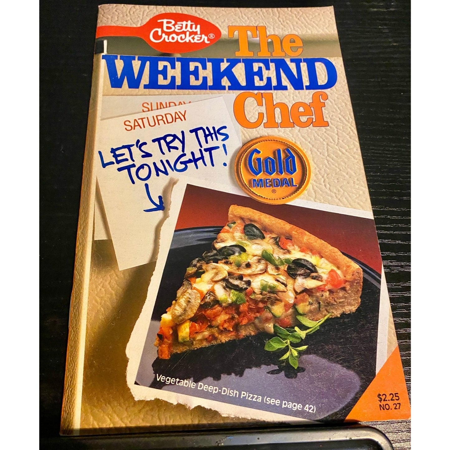 Cookbook Booklet Betty Crocker 1988 Gold Medal Recipes - The Weekend Chef