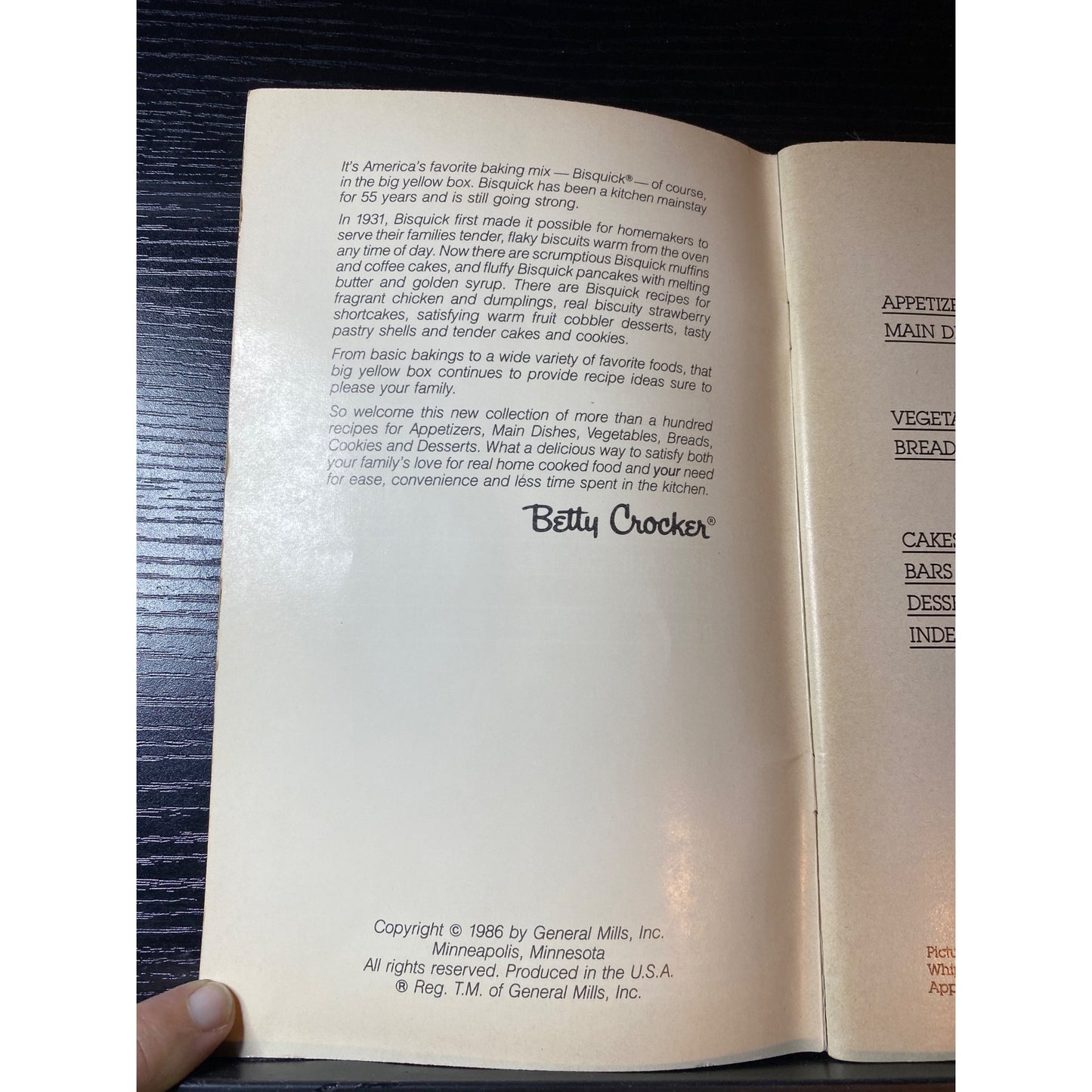 Betty Crocker Creative Recipes With Bisquick Vol. II Cookbook