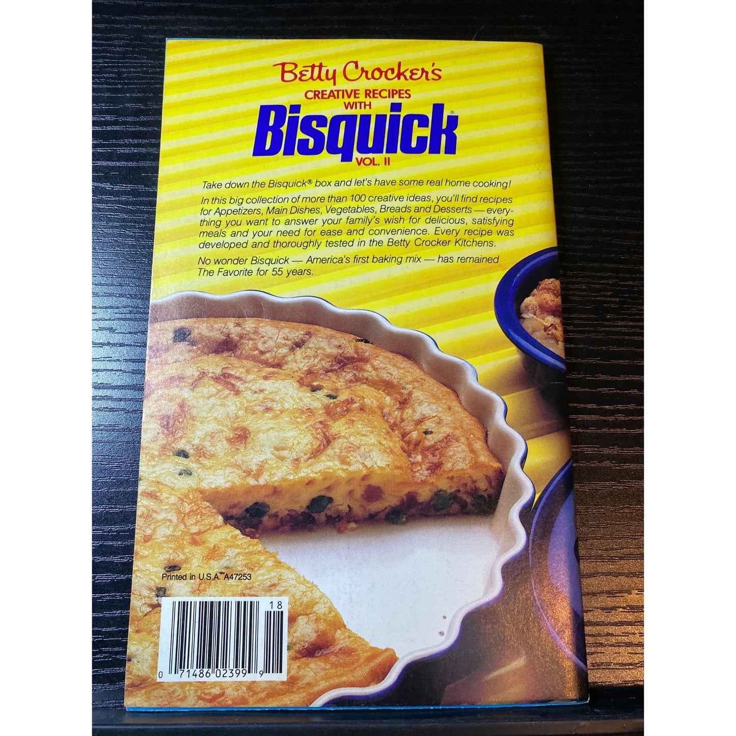 Betty Crocker Creative Recipes With Bisquick Vol. II Cookbook