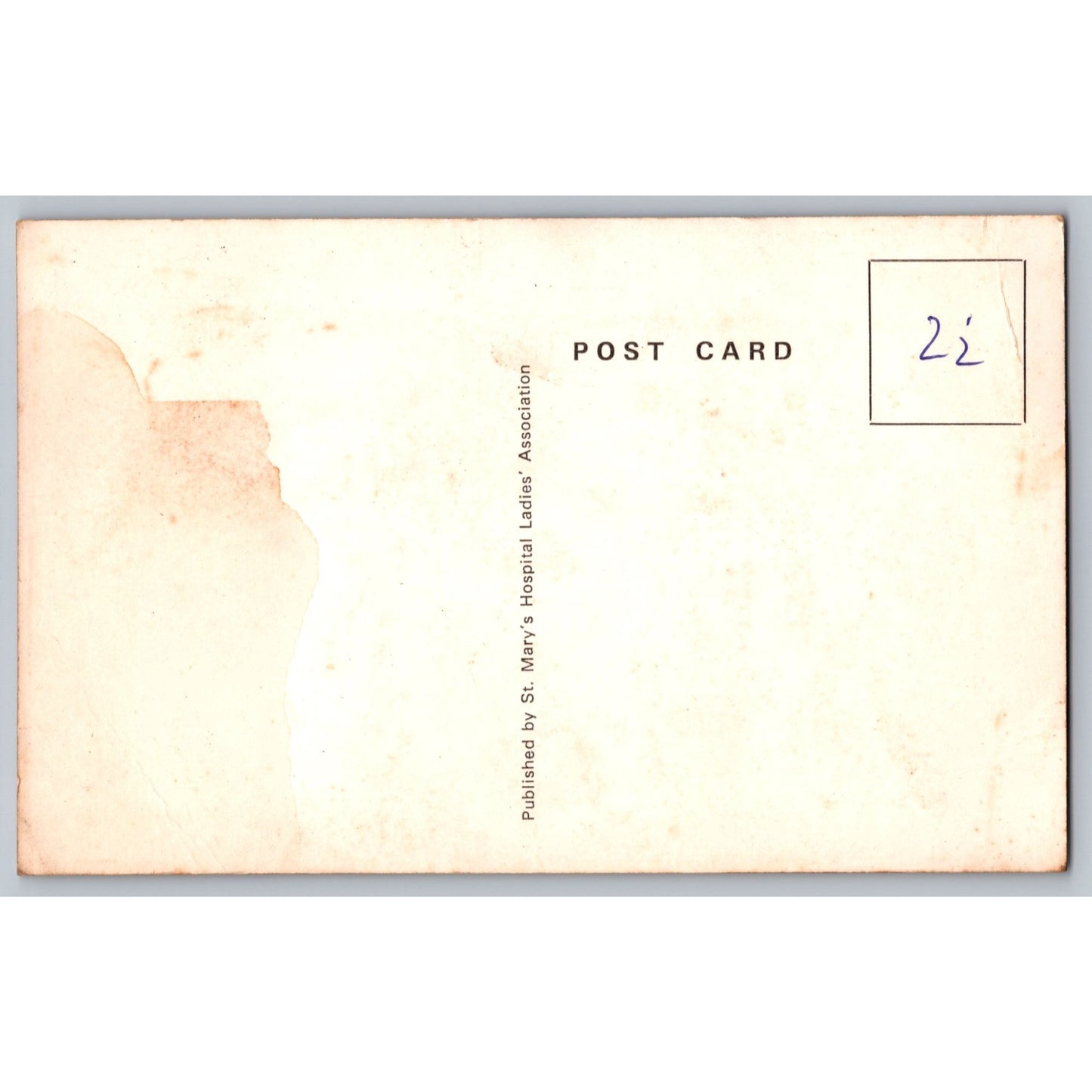 London England St Marys Hospital Ladies Association Praed St 1950s Postcard