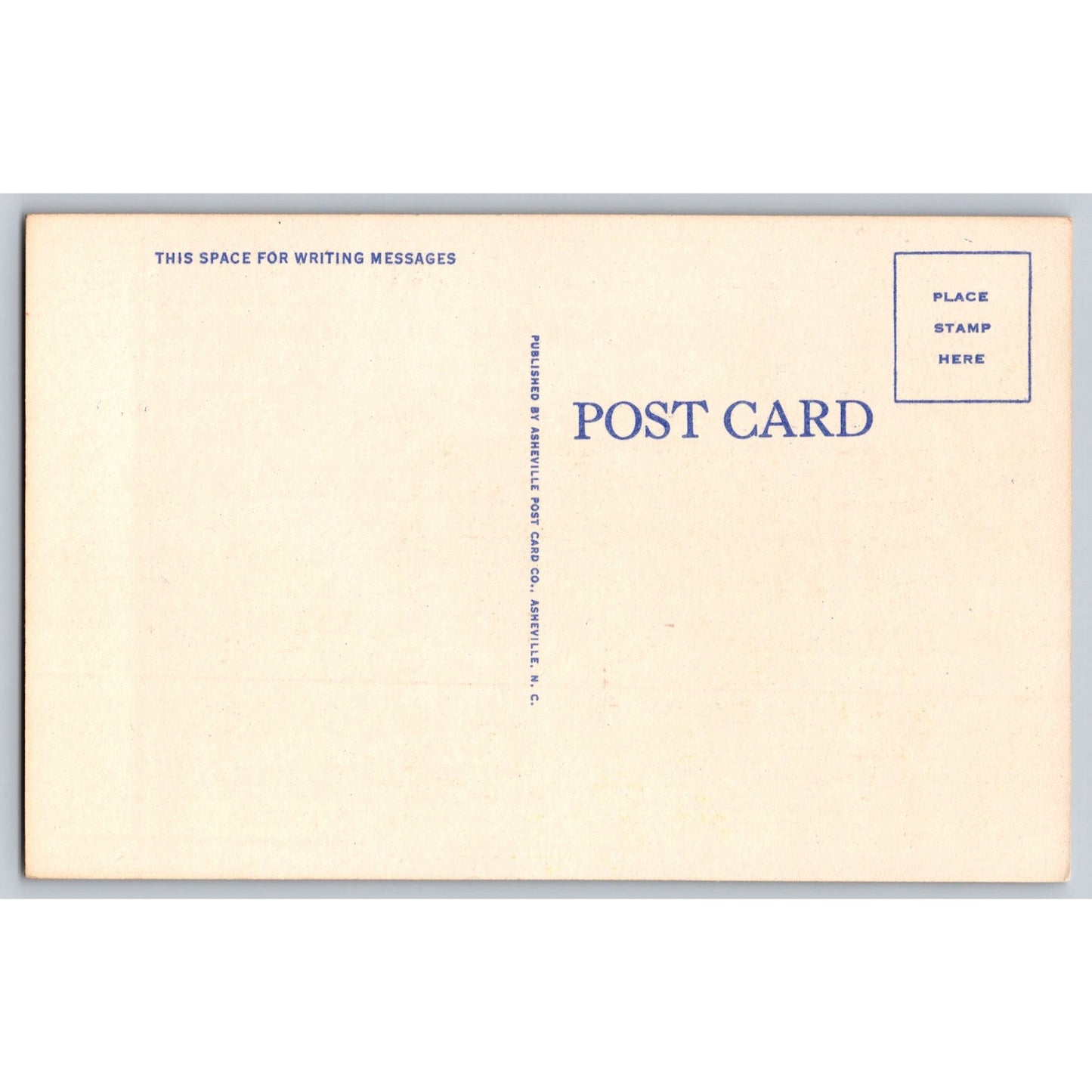 Bristol VA Virginia Intermont College White Border Postcard Asheville Post Card