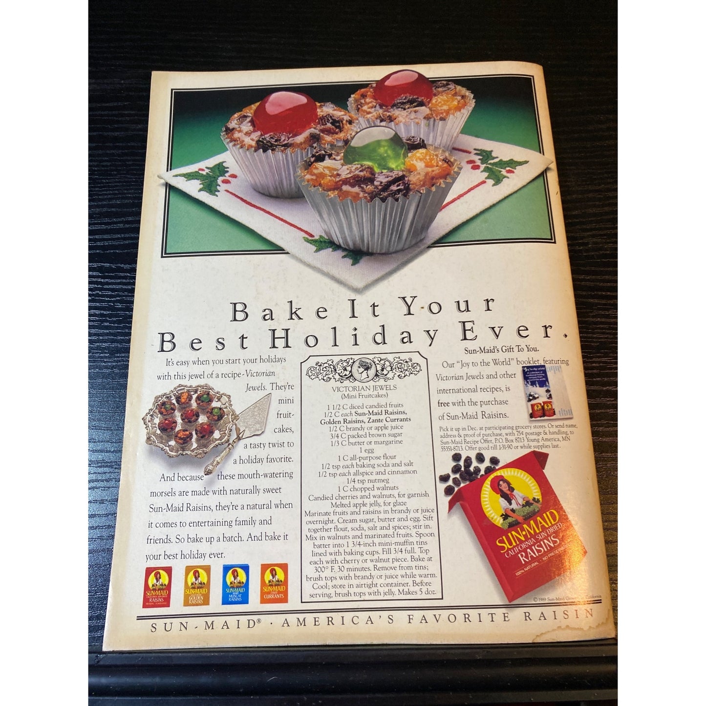 Womans Day Super Special Great Holiday Baking Magazine Dec 1989 Recipes Holiday