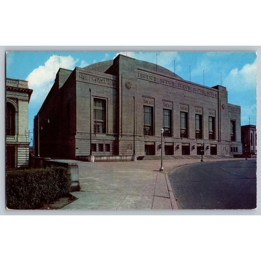 Philadelphia PA Pennsylvania Convention Hall United News Chrome Postcard