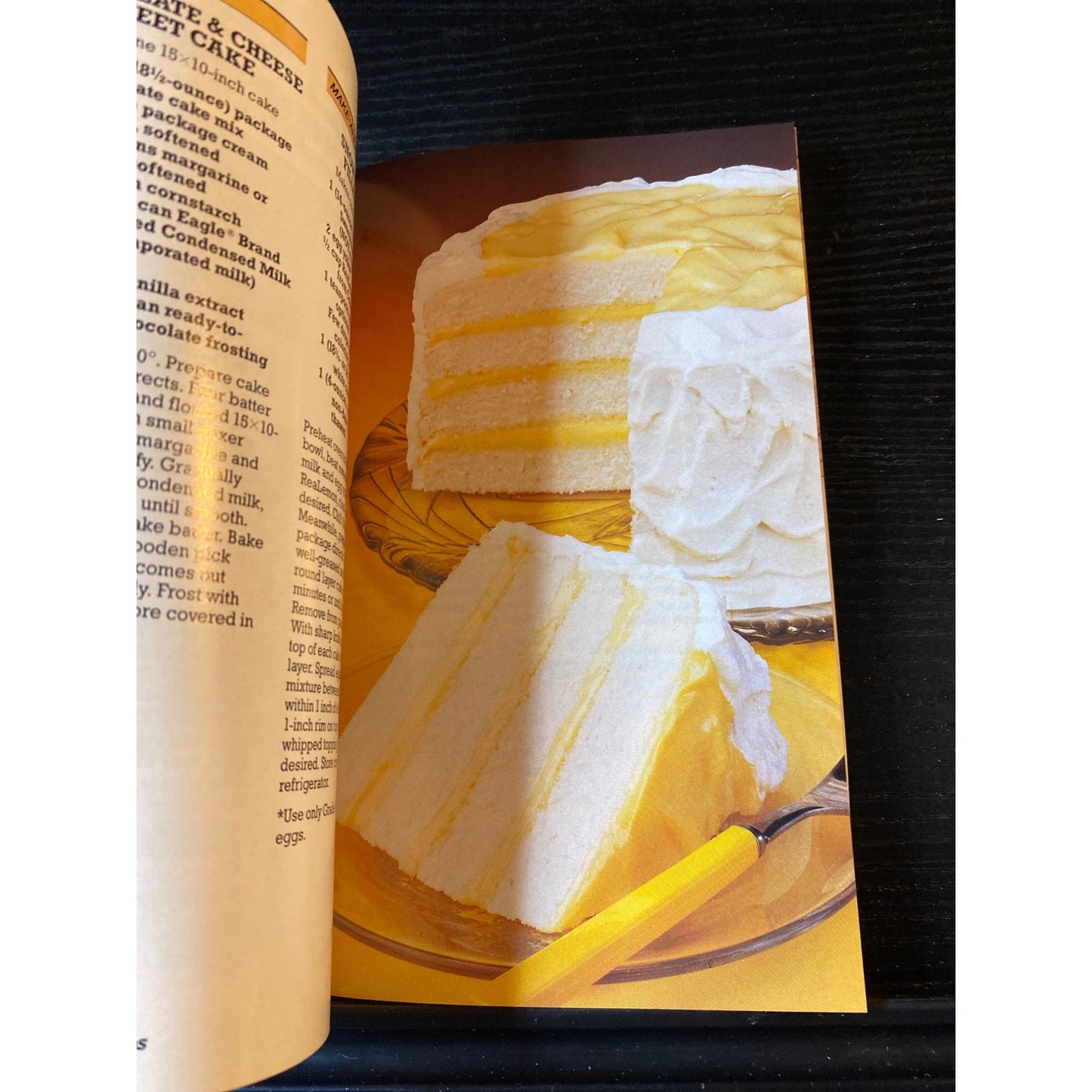 Eagle Brand Condensed Milk Quick & Easy Desserts Favorite Recipes Cookbook Booklet No10