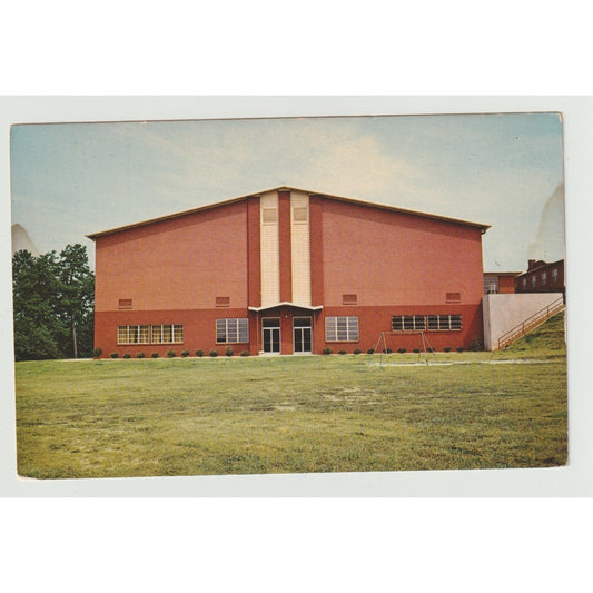 Postcard GA Georgia Gainesville Riverside Military Academy Curtis Hall Chrome