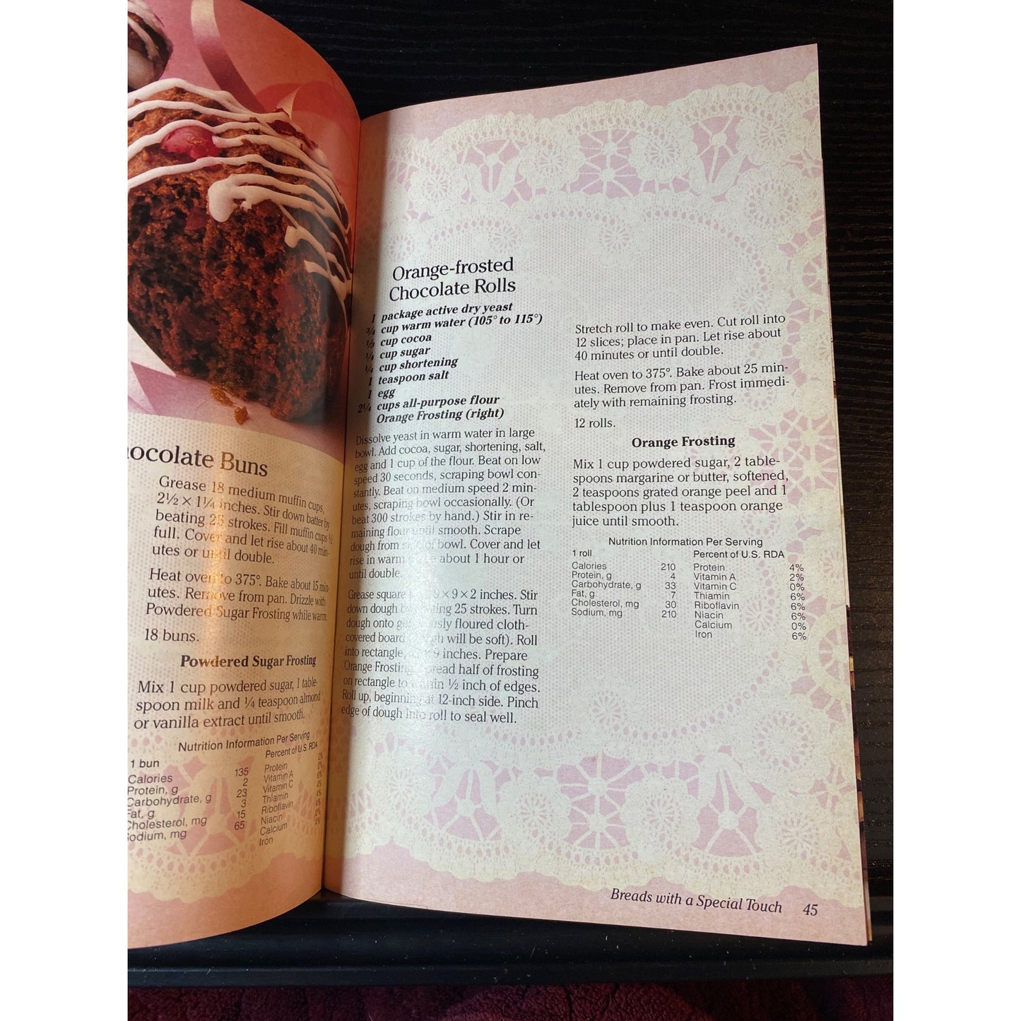 Betty Crocker In Love With Chocolate Recipe Cookbook Booklet 1990 #41