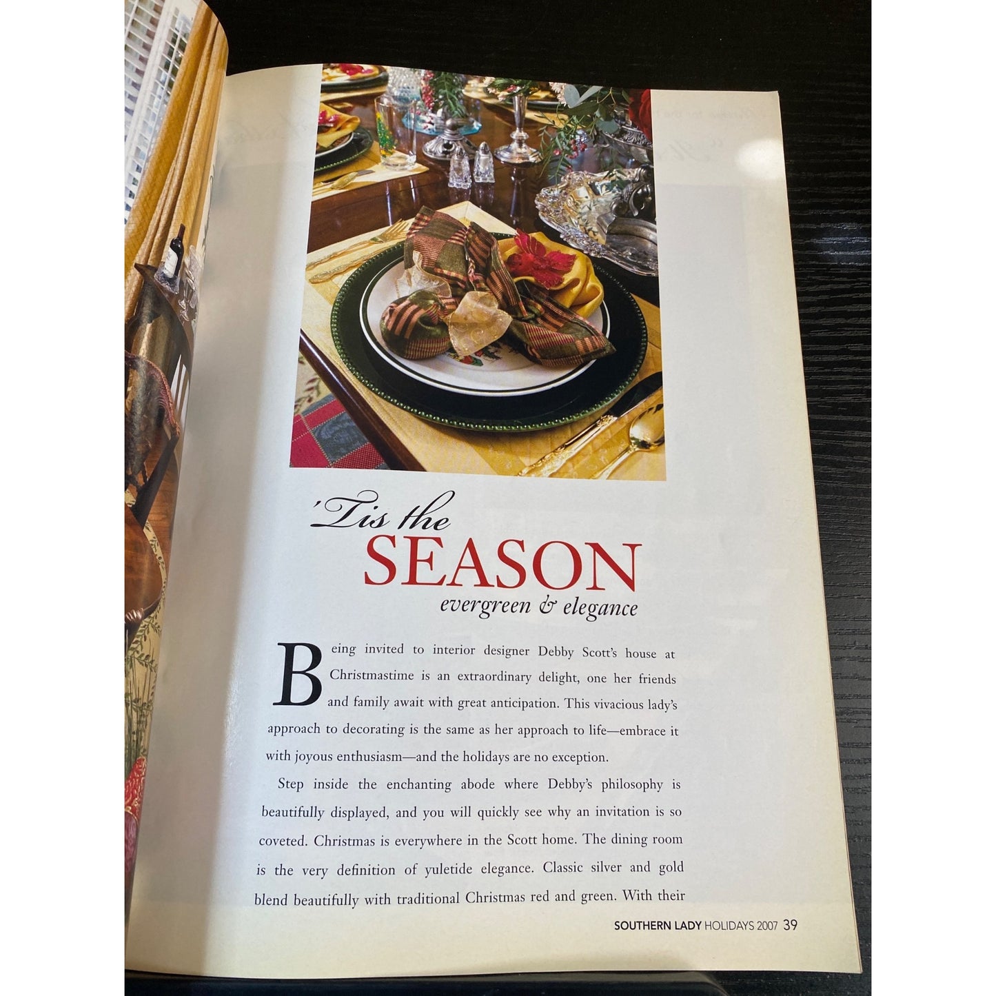 Southern Lady Holidays 2007 Special Issue Christmas Recipes Décor Entertaining