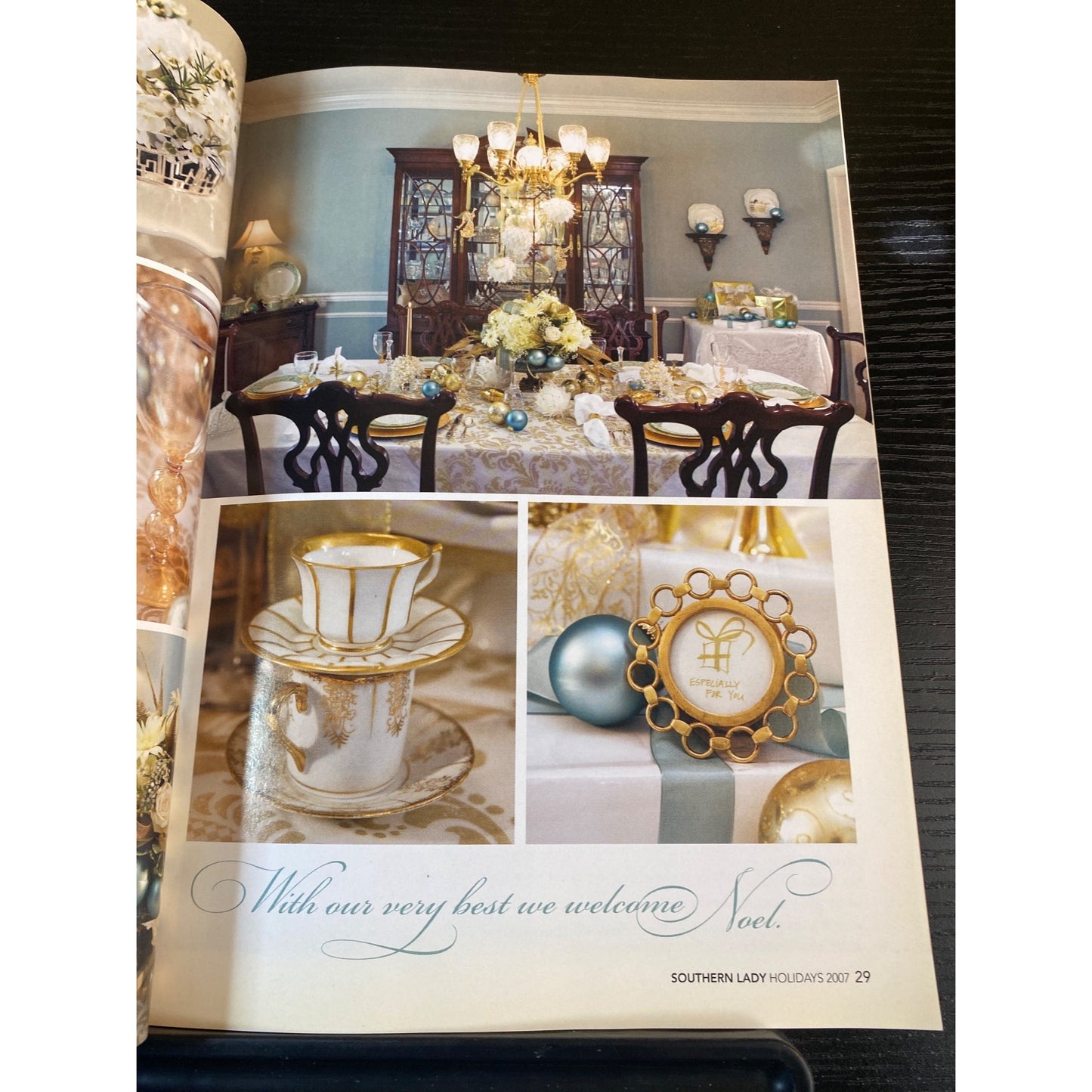 Southern Lady Holidays 2007 Special Issue Christmas Recipes Décor Entertaining